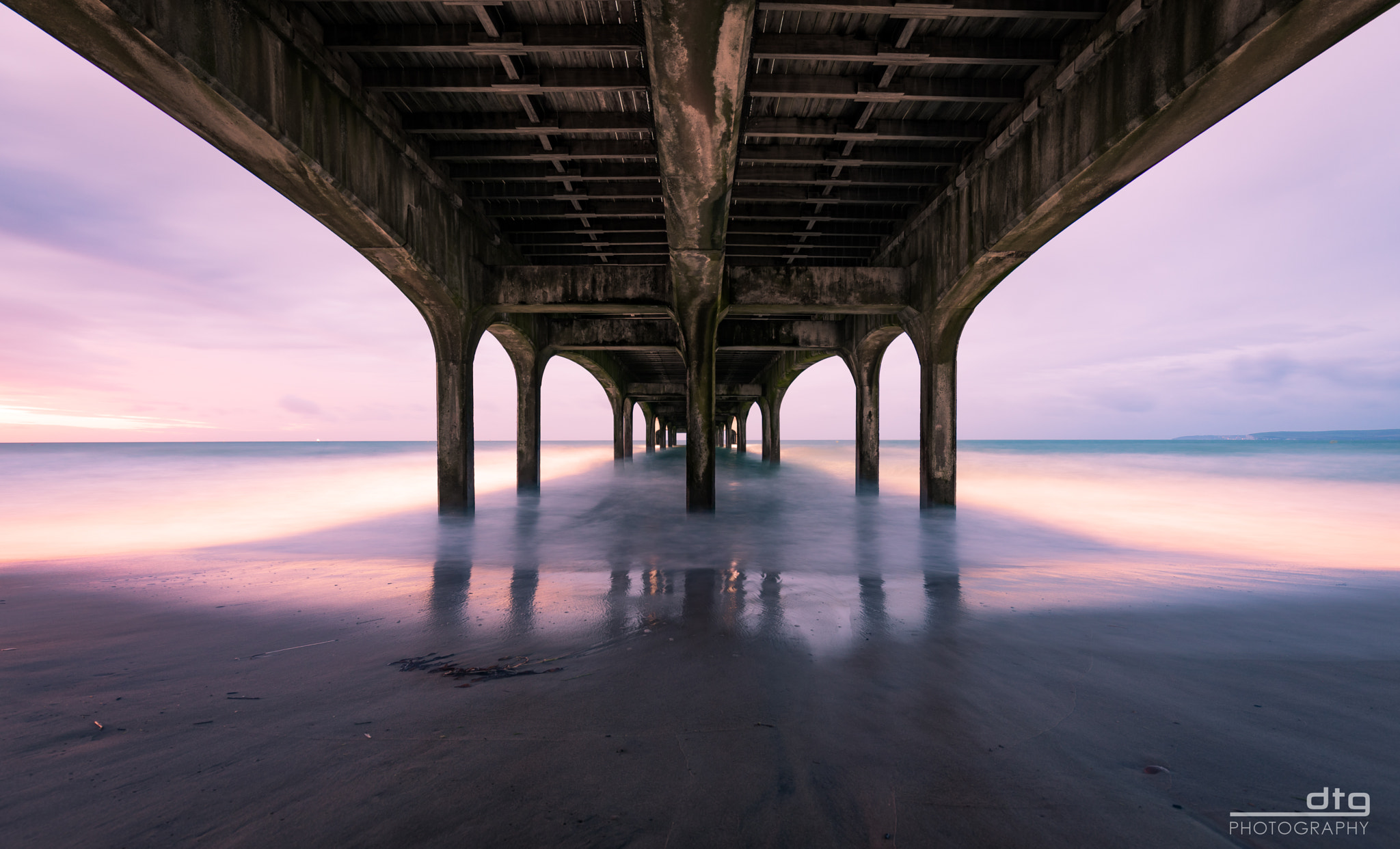 Canon EF 16-35mm F4L IS USM sample photo. Under the pier photography