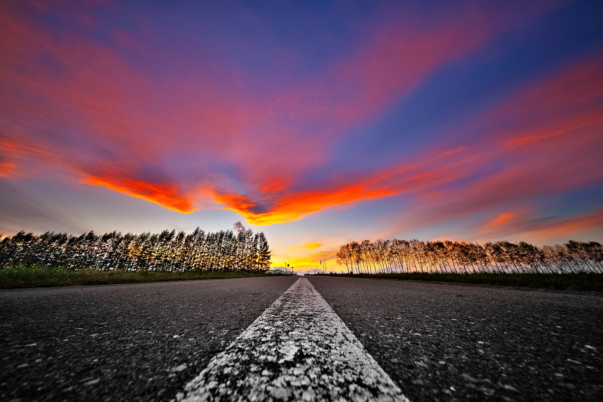 E 10mm F5.6 sample photo. Any road will take you there 2 photography