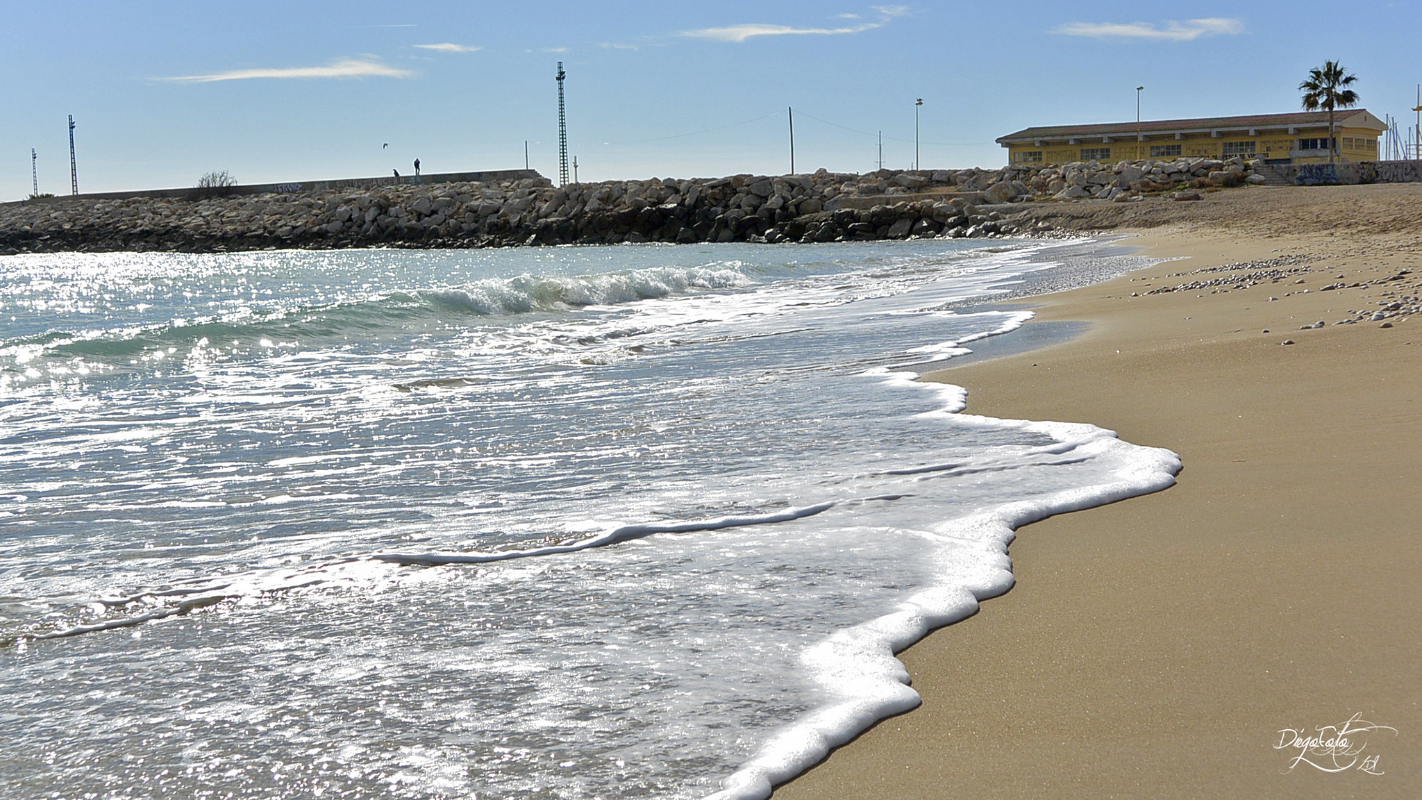 Nikon 1 V2 sample photo. Espuma de mar, vinaroz. photography