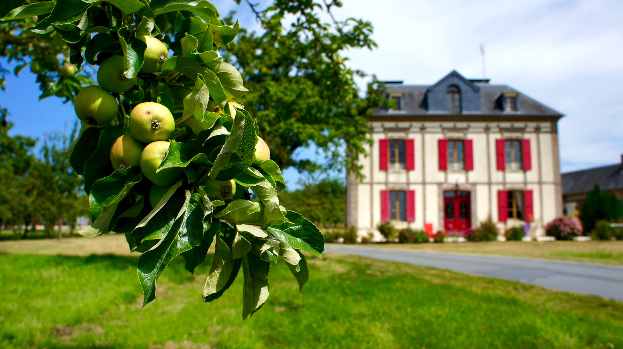 Tamron 18-200mm F3.5-6.3 Di III VC sample photo. Typical french house in the normady region - cidrerie photography
