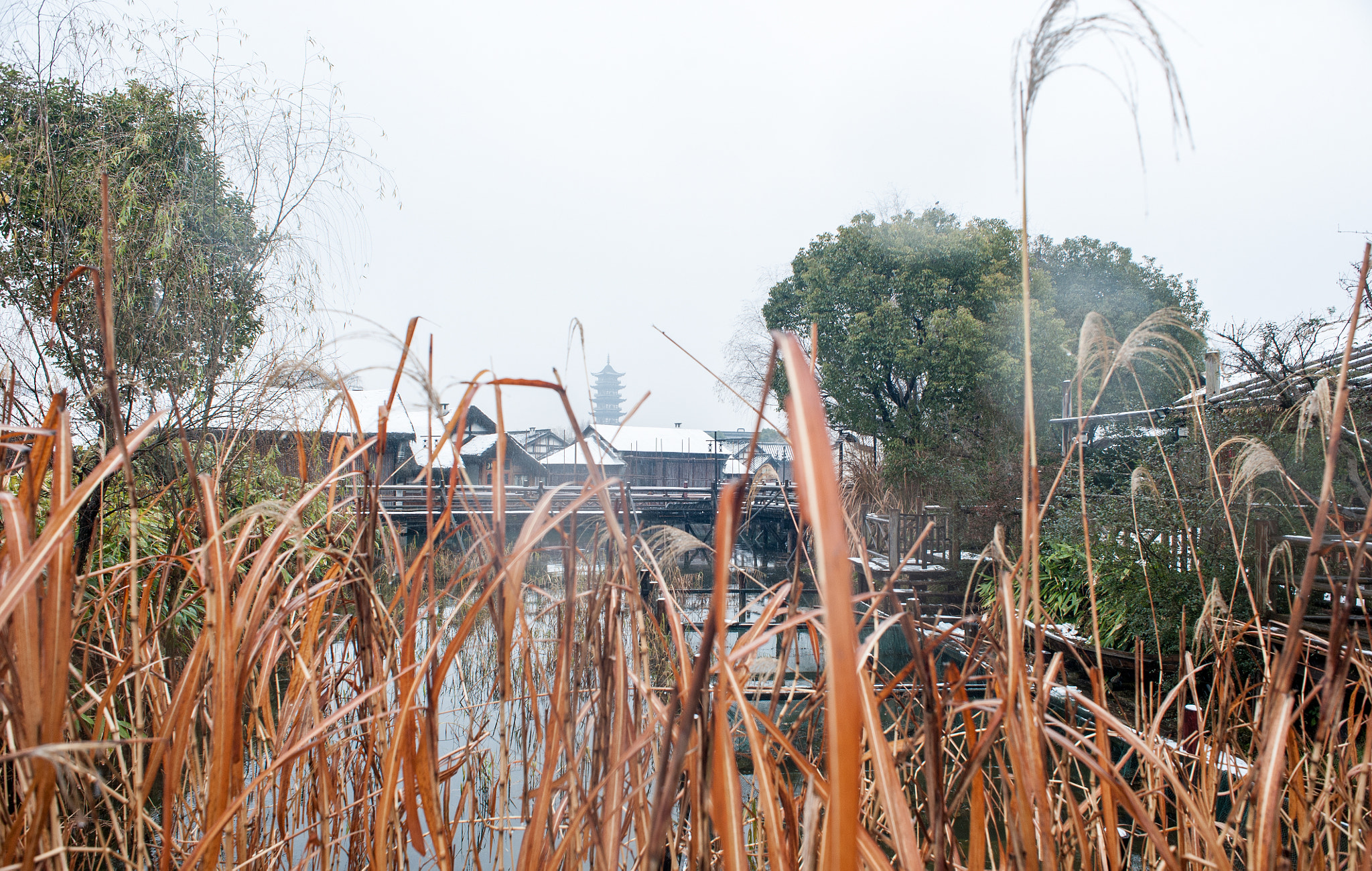 Nikon D700 + AF Nikkor 24mm f/2.8 sample photo. 美丽的中国小镇 photography
