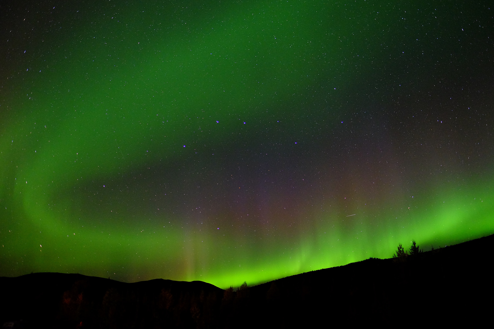 Fujifilm X-T10 + Fujifilm XF 16mm F1.4 R WR sample photo. Northernlights photography