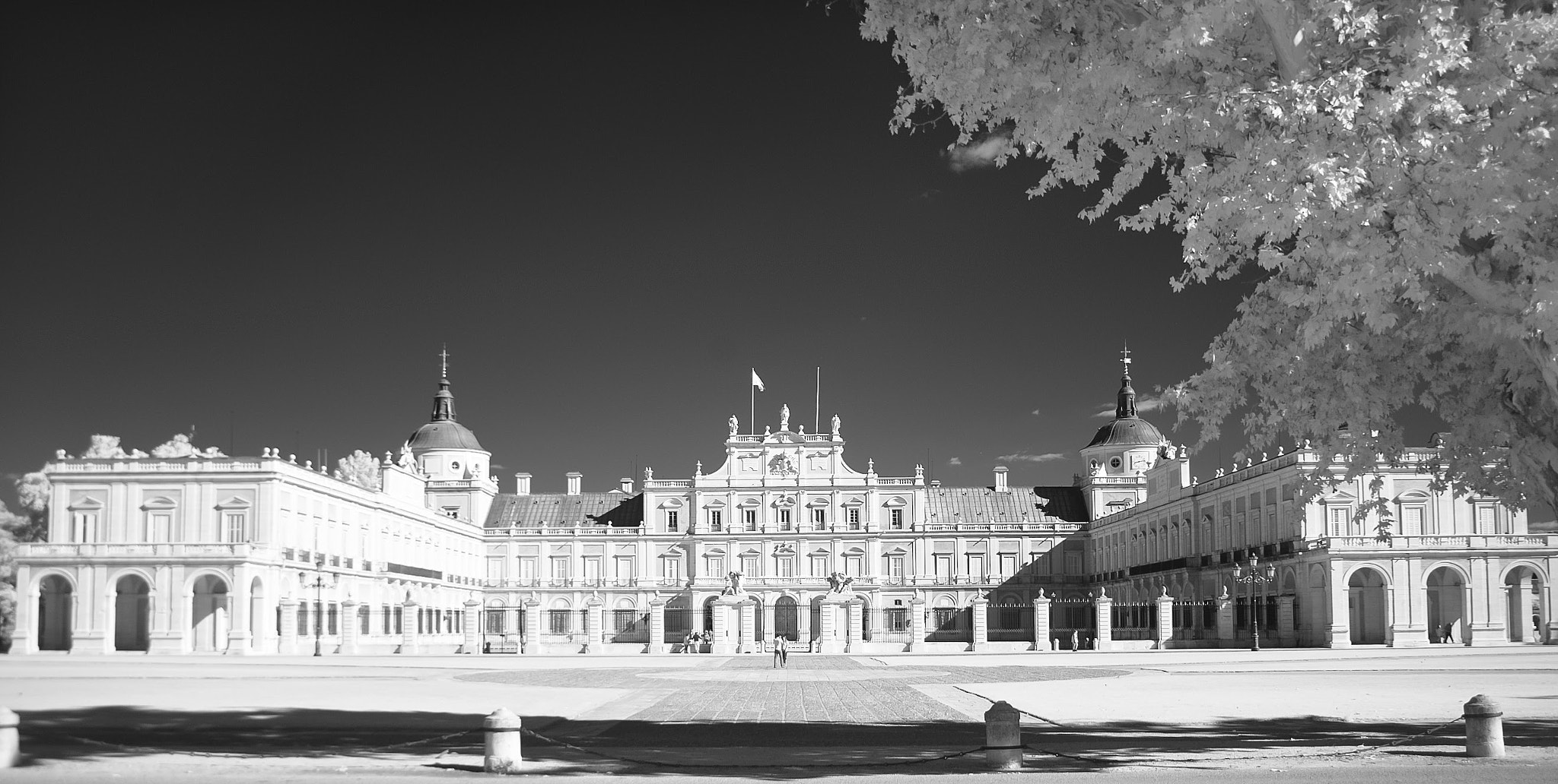 Sigma SD14 sample photo. Aranjuez palace in infrared photography
