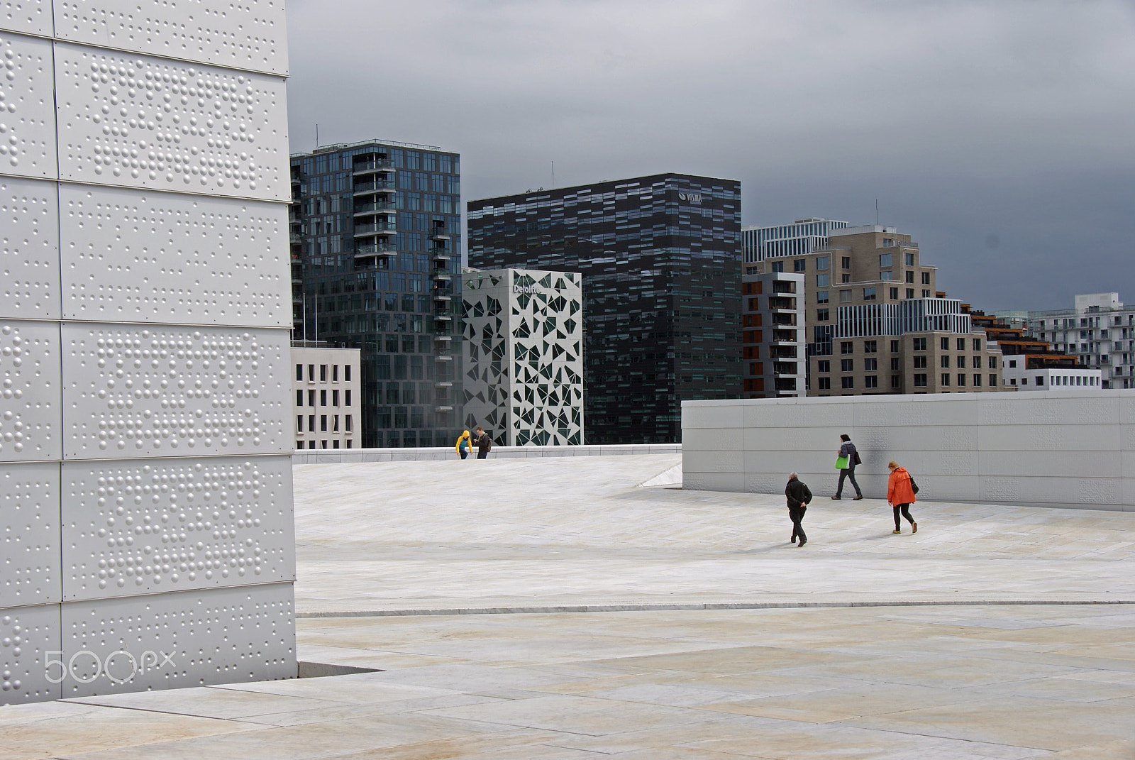 Sony Alpha DSLR-A300 sample photo. Opera house oslo photography
