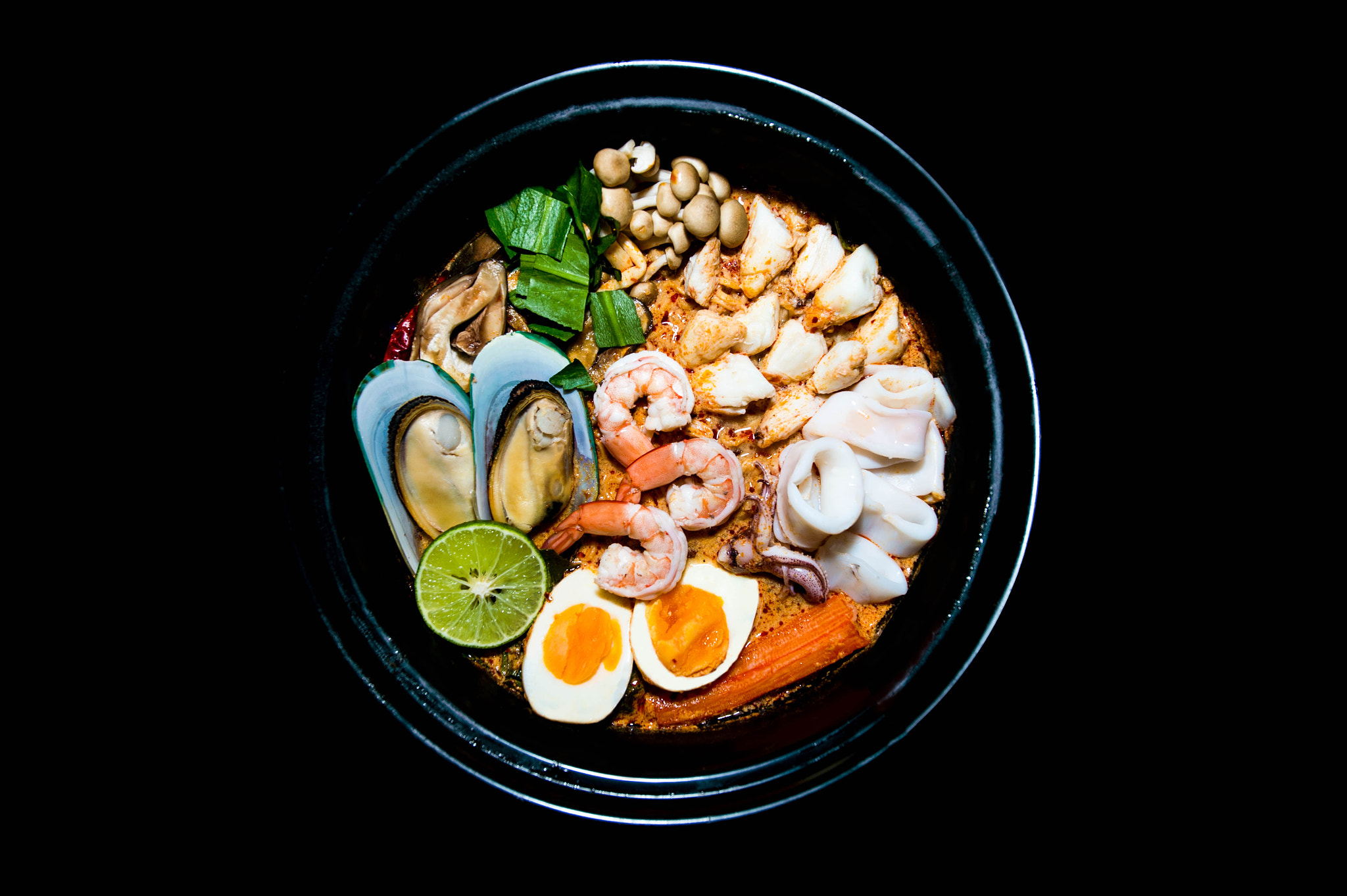 Nikon Df sample photo. Thai spicy noodle photography