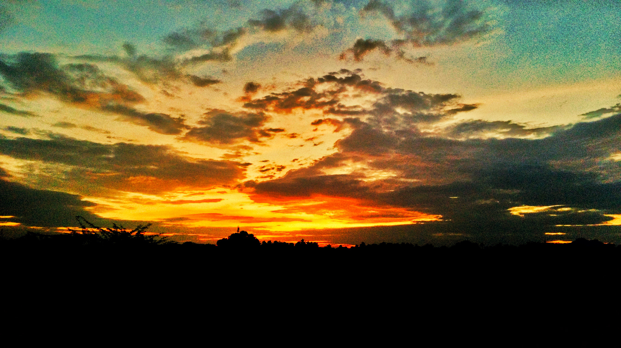 HUAWEI Che1-L04 sample photo. Say goodbye to sun photography