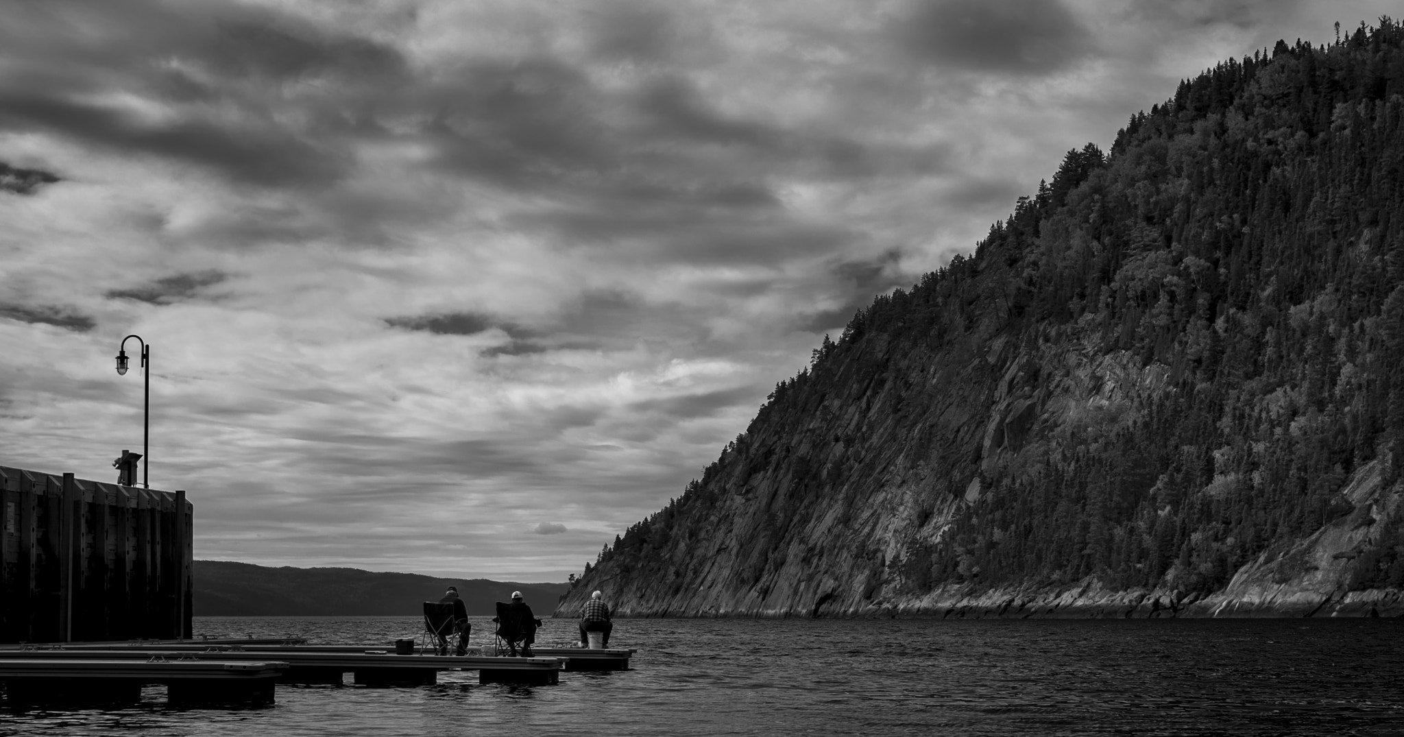 Nikon D200 sample photo. Saguenay fishermen photography