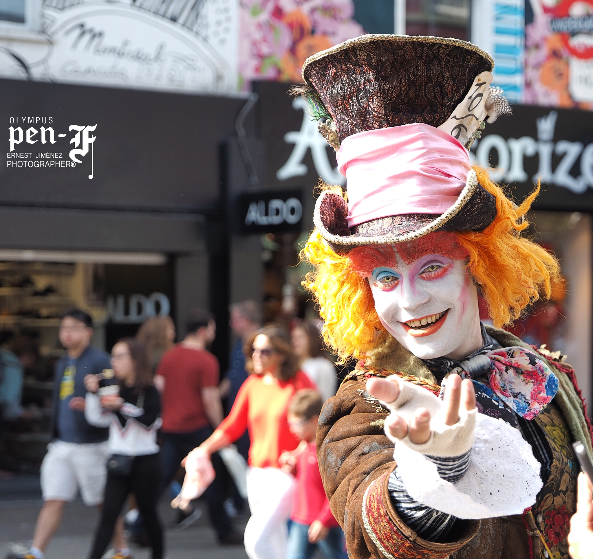 Olympus OM-D E-M1 sample photo. The mad hater of camden town photography