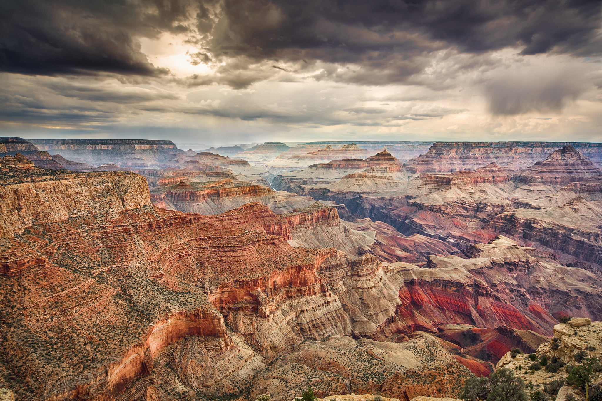 Minolta AF 28-80mm F3.5-5.6 II sample photo. Colorful grand canyon photography