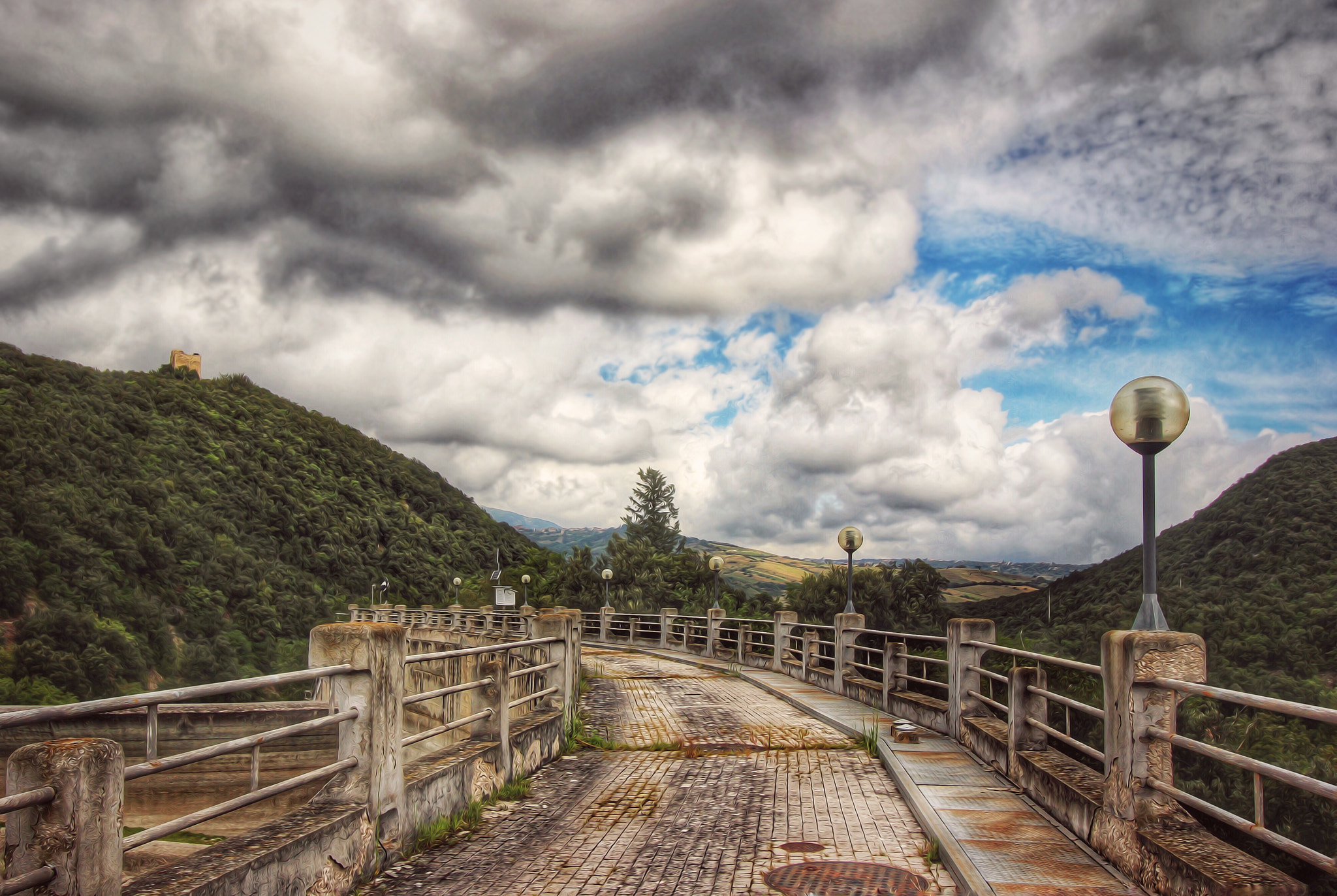 Canon EOS 600D (Rebel EOS T3i / EOS Kiss X5) + Canon EF-S 10-22mm F3.5-4.5 USM sample photo. Diga del lago di casoli (ch) - italy photography