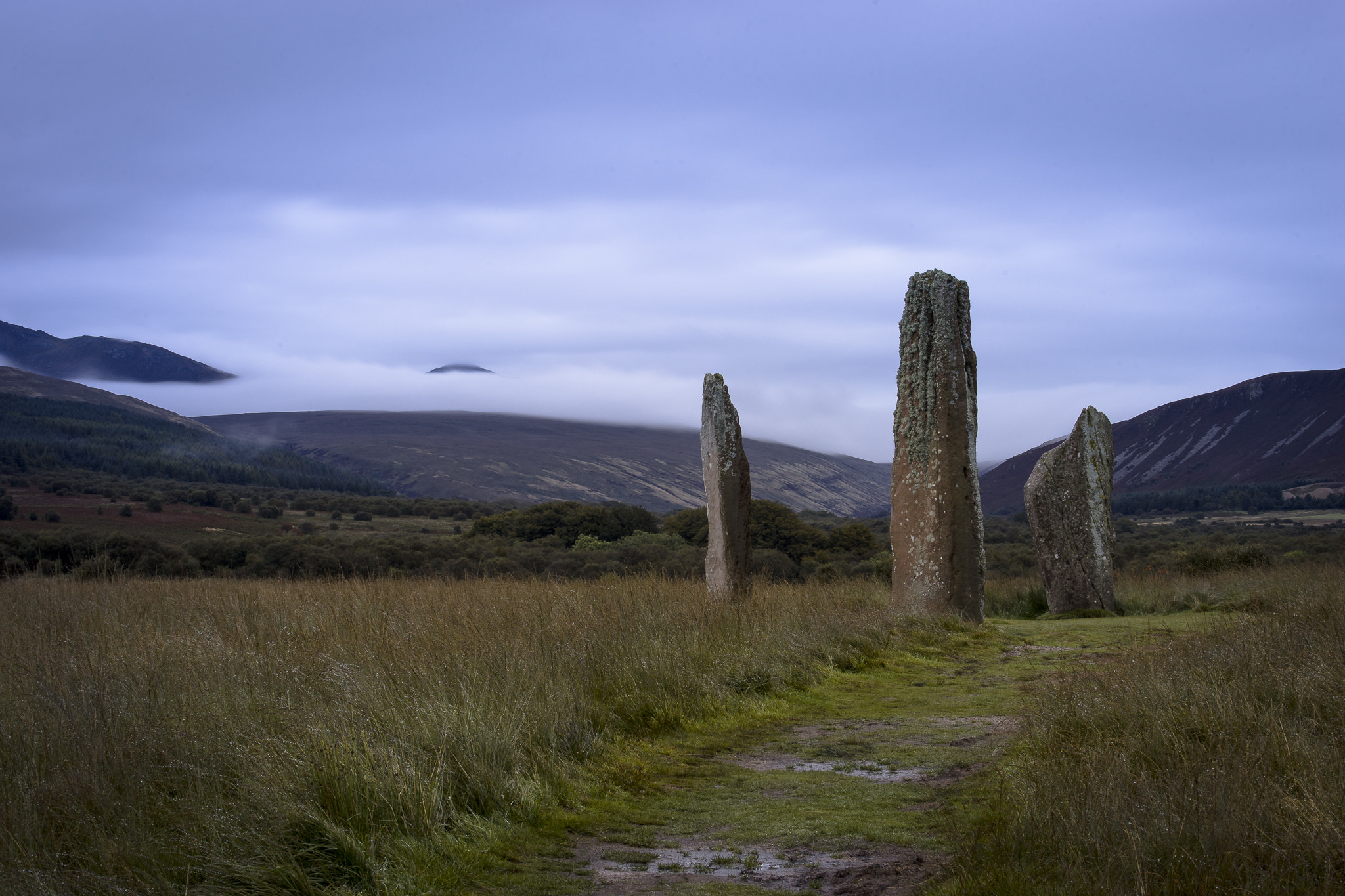 Sony a7 II + Canon EF 70-200mm F4L IS USM sample photo. -machrie moor- photography