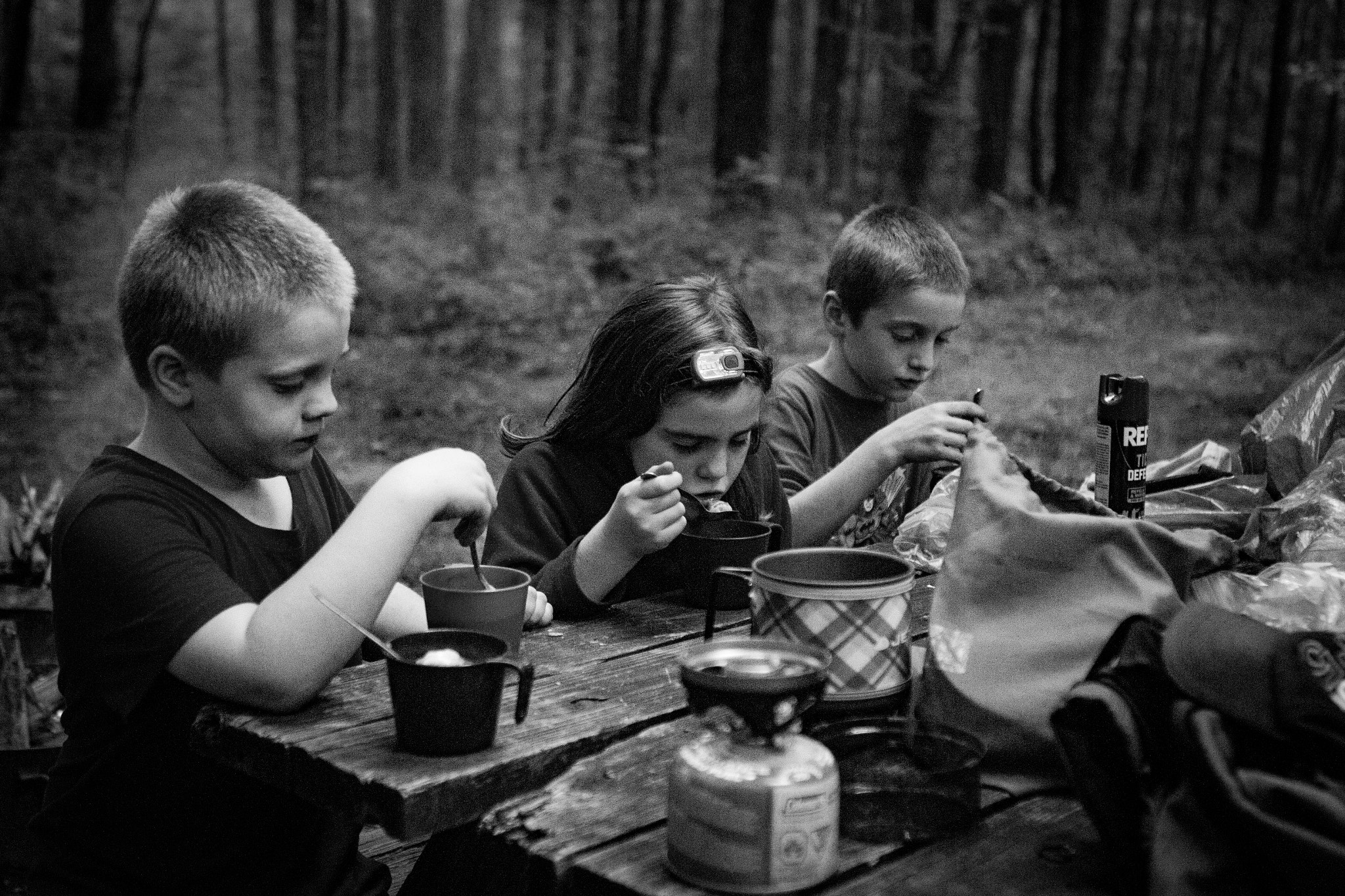 Canon EOS-1D Mark IV sample photo. Kids camping photography
