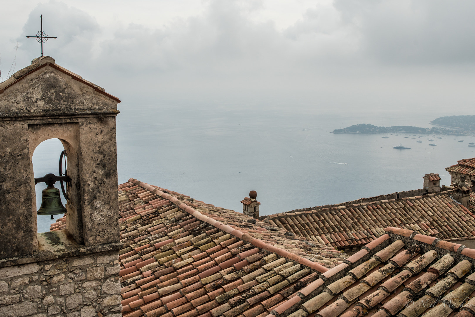 Nikon D500 sample photo. The view from the village of eze in france photography