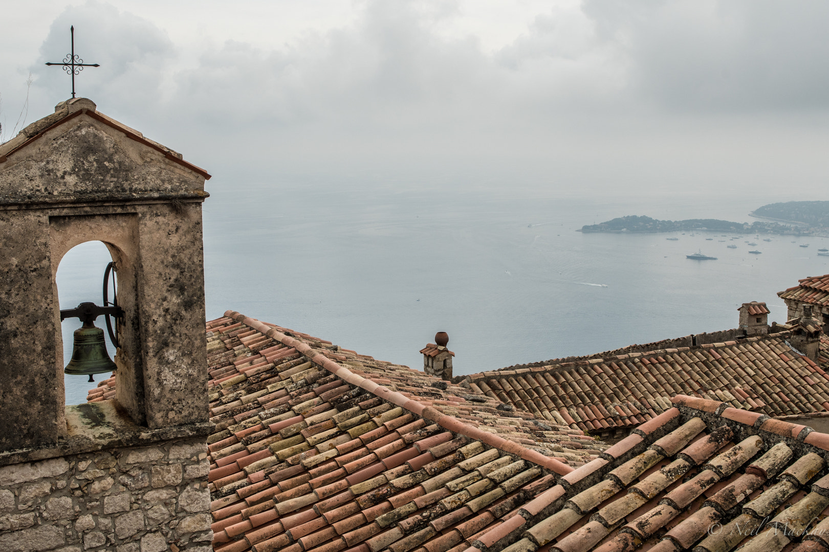 Nikon D500 + Nikon AF-S Nikkor 28mm F1.8G sample photo. The view from the village of eze in france photography