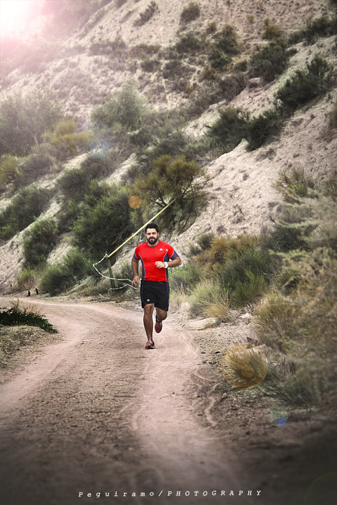 Canon EOS 1000D (EOS Digital Rebel XS / EOS Kiss F) sample photo. Trail running photography