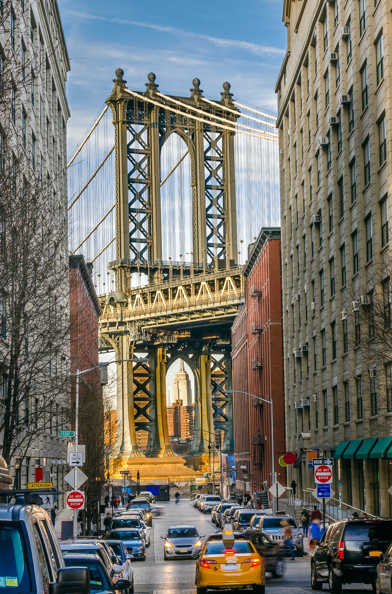 Nikon AF-S Nikkor 24-120mm F4G ED VR sample photo. Manhattan bridge photography