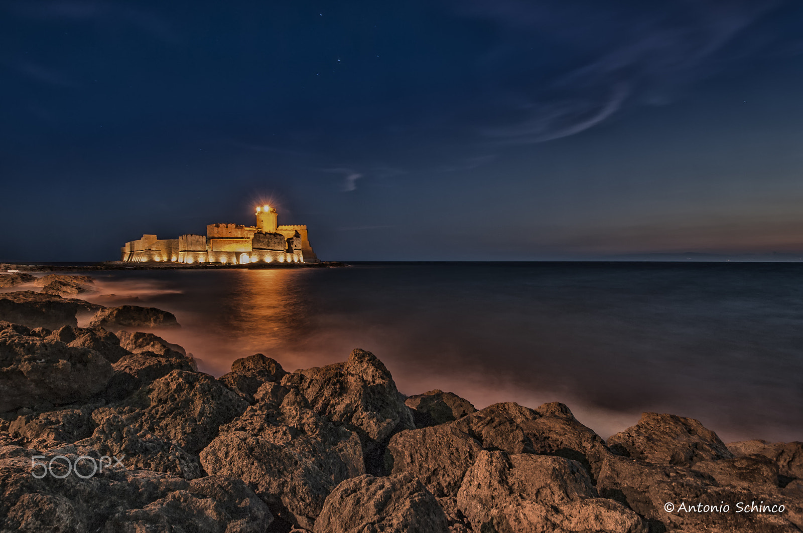 Nikon D80 sample photo. Le castella (kr) in ora blu photography