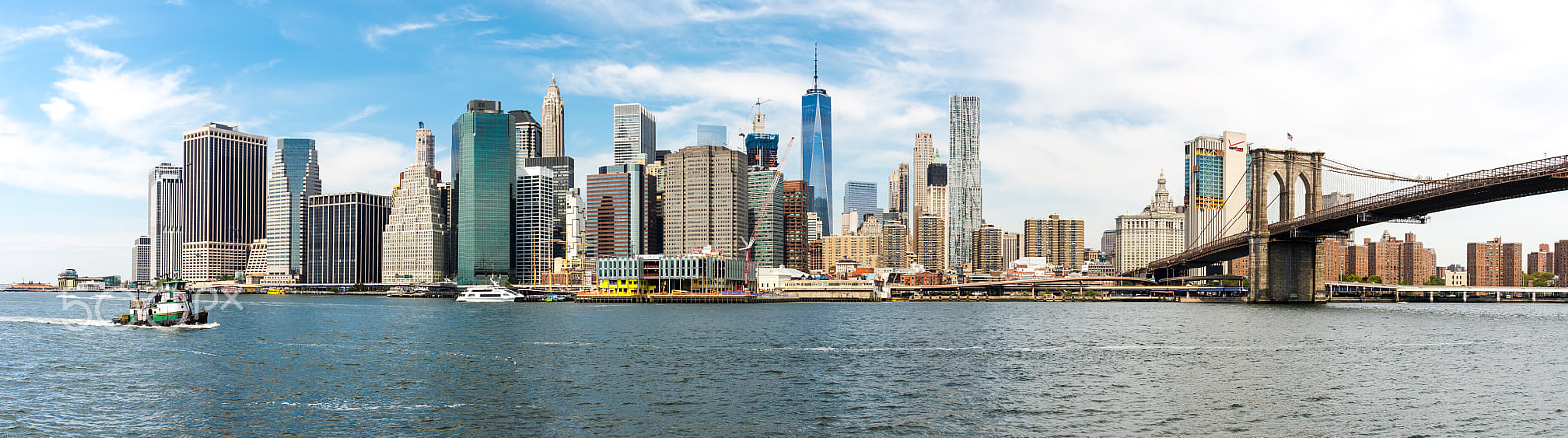 Nikon AF-S Nikkor 20mm F1.8G ED sample photo. Brooklyn manhattan panorama photography
