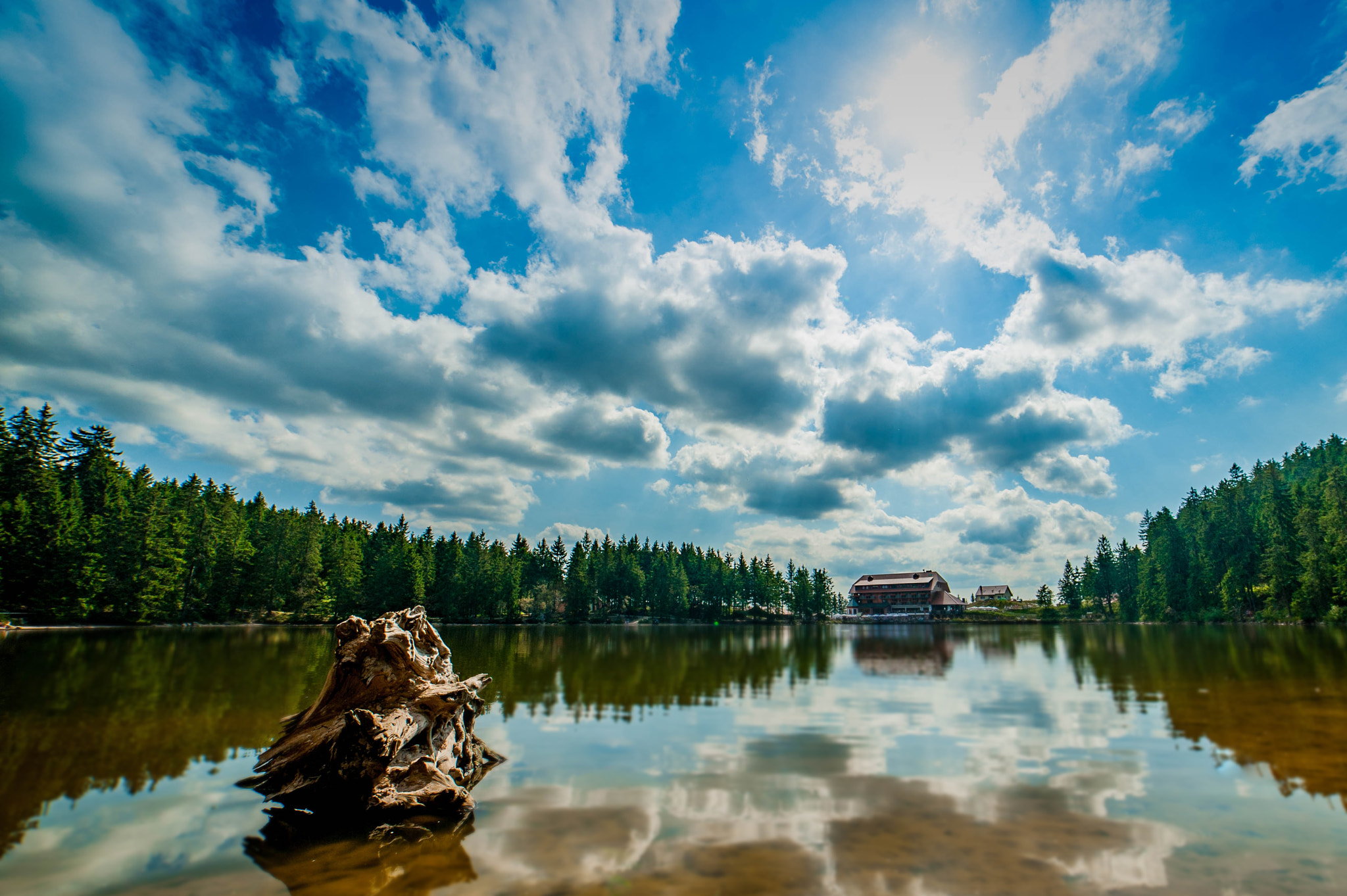 Samyang 14mm F2.8 ED AS IF UMC sample photo. Mummelsee photography