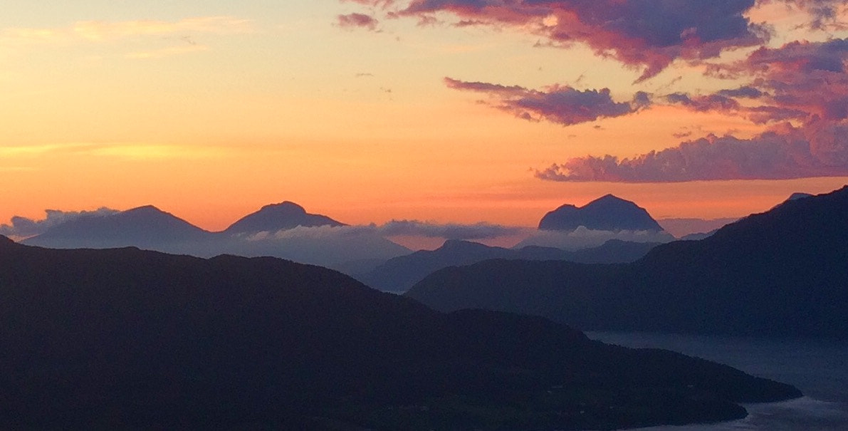 Apple iPhone6,2 sample photo. Summer sunset in the famous fjords in norway. photography
