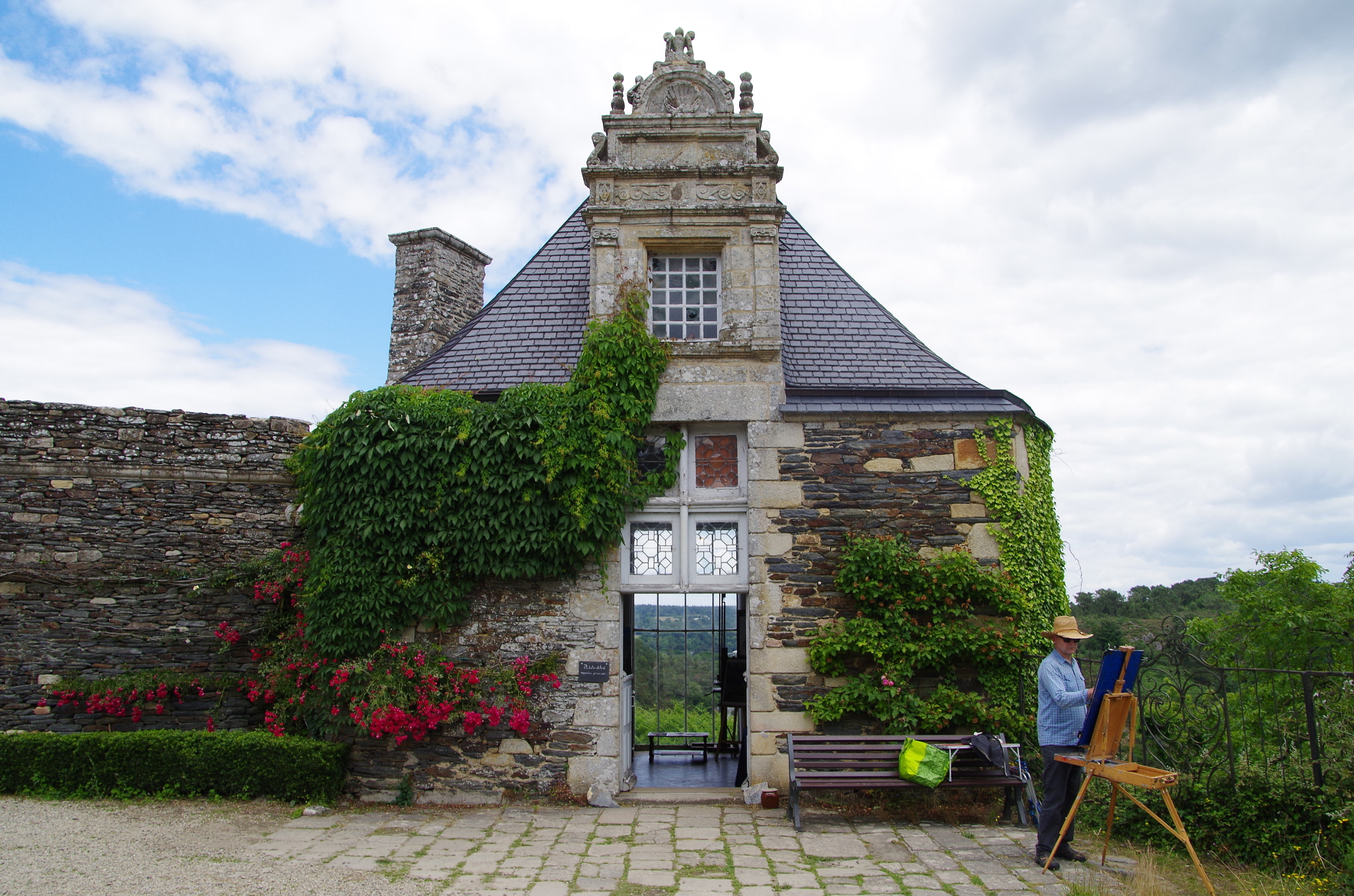 Pentax smc DA 18-270mm F3.5-6.3 ED SDM sample photo. Rochefort-en-terre photography
