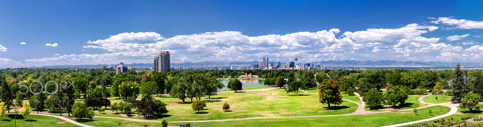 Canon EF 40mm F2.8 STM sample photo. Denver panorama photography