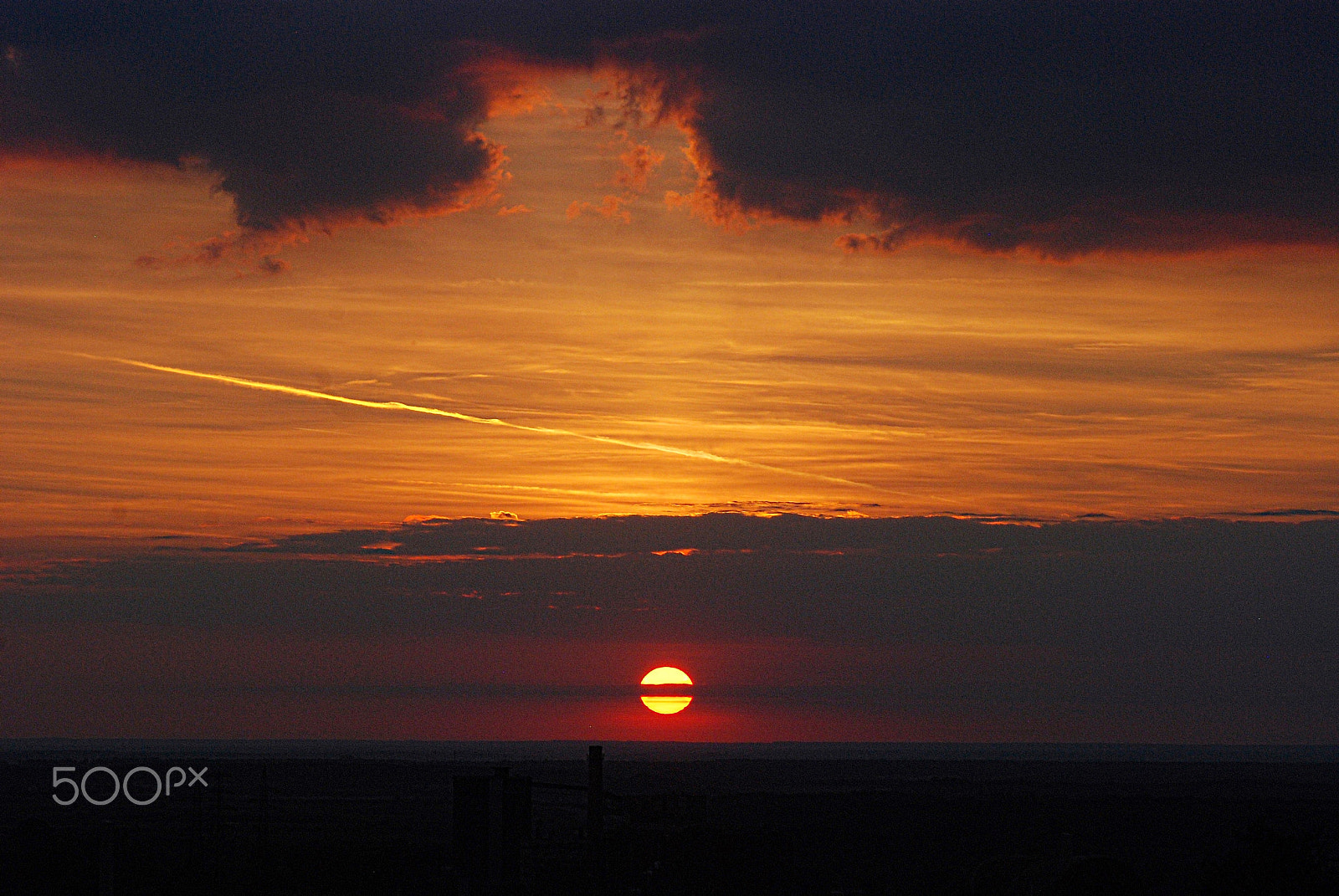 AF Zoom-Nikkor 28-105mm f/3.5-4.5D IF sample photo. Sunset, ajka, hungary photography
