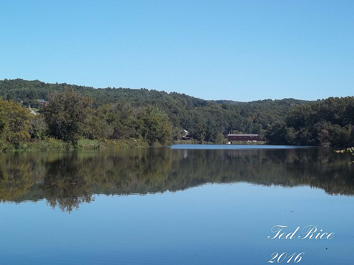 Kodak EASYSHARE C195 DIGITAL CAMERA sample photo. The buskirk covered bridge on the hoosick river photography