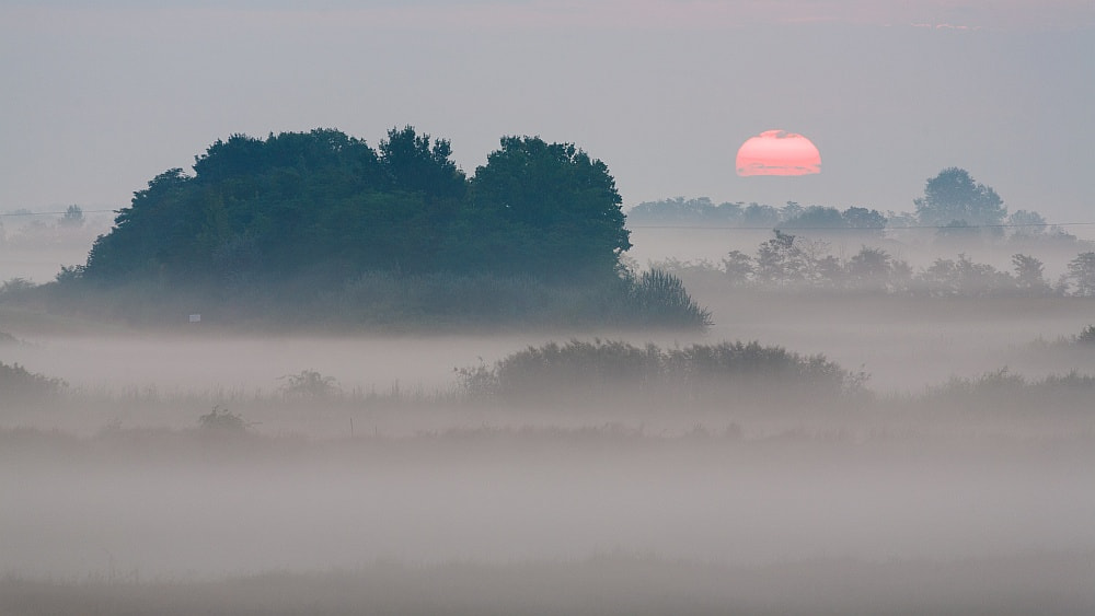 Canon EOS 5D sample photo. Autumn sunrise photography