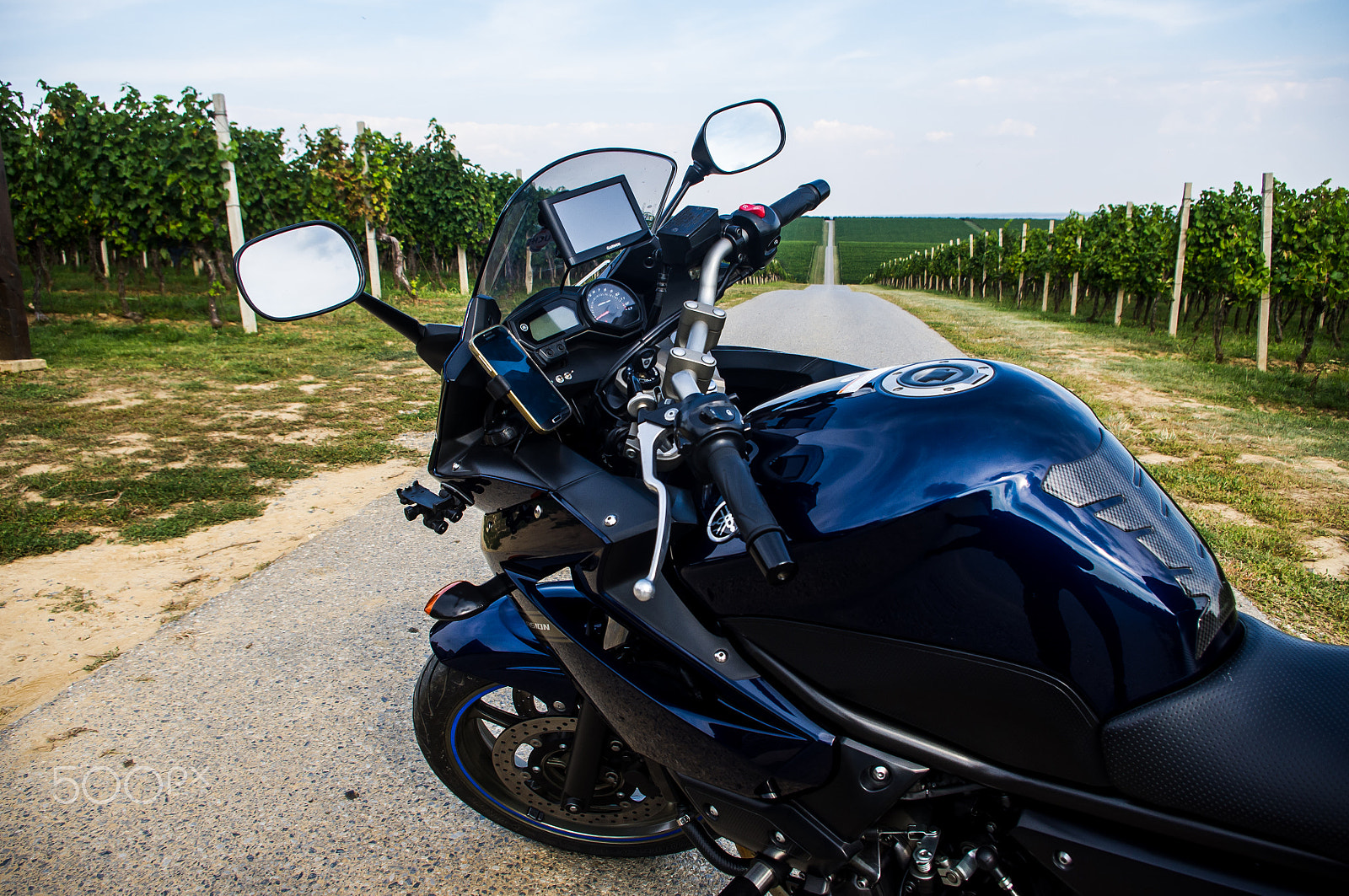 Pentax smc DA 18-55mm F3.5-5.6 AL WR sample photo. Motorcycle photography