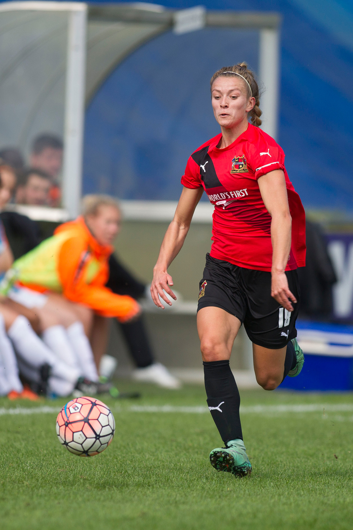 Canon EF 400mm f/2.8L sample photo. Sheffield fc ladies vs london bees, fa women's super league fa wsl2, football, the coach and... photography