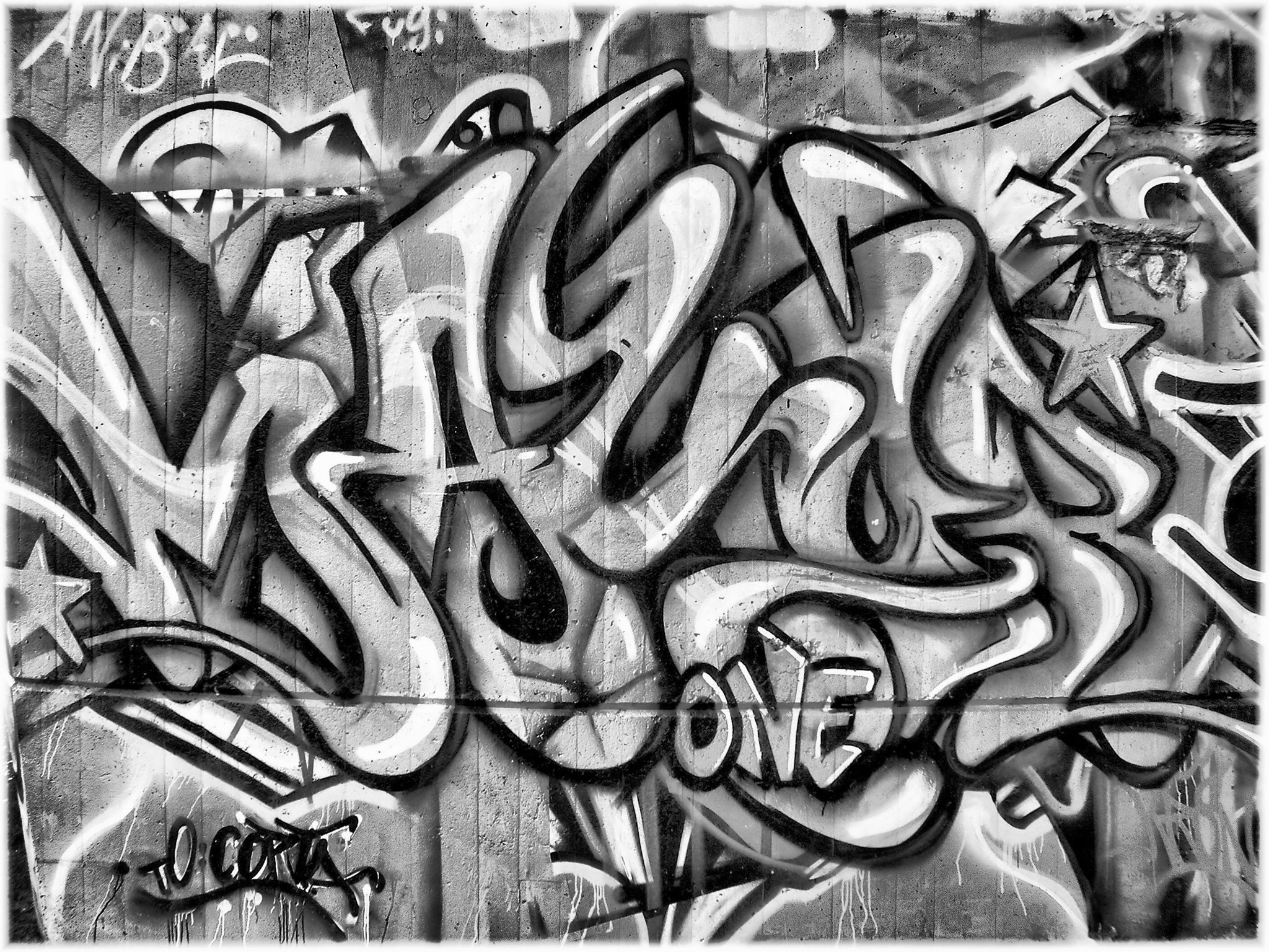 Nikon COOLPIX S4 sample photo. Graffiti photography