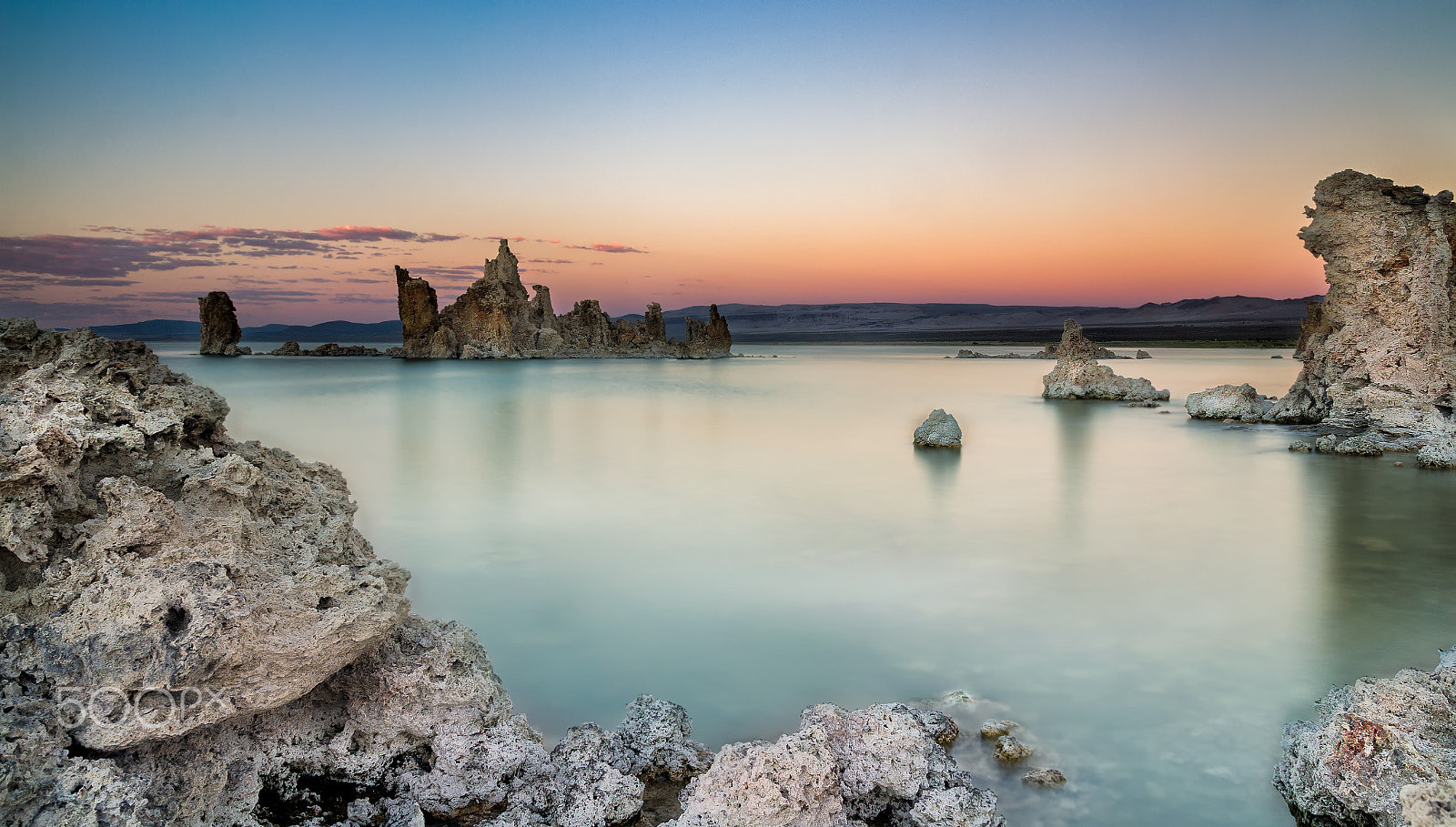 Sigma 17-70mm F2.8-4 DC Macro OS HSM sample photo. Still water at mono lake, california photography