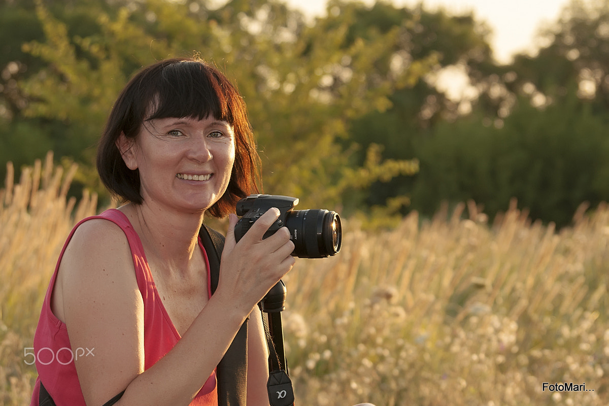 Sony Alpha DSLR-A390 sample photo. ФотоГрафиня. photography