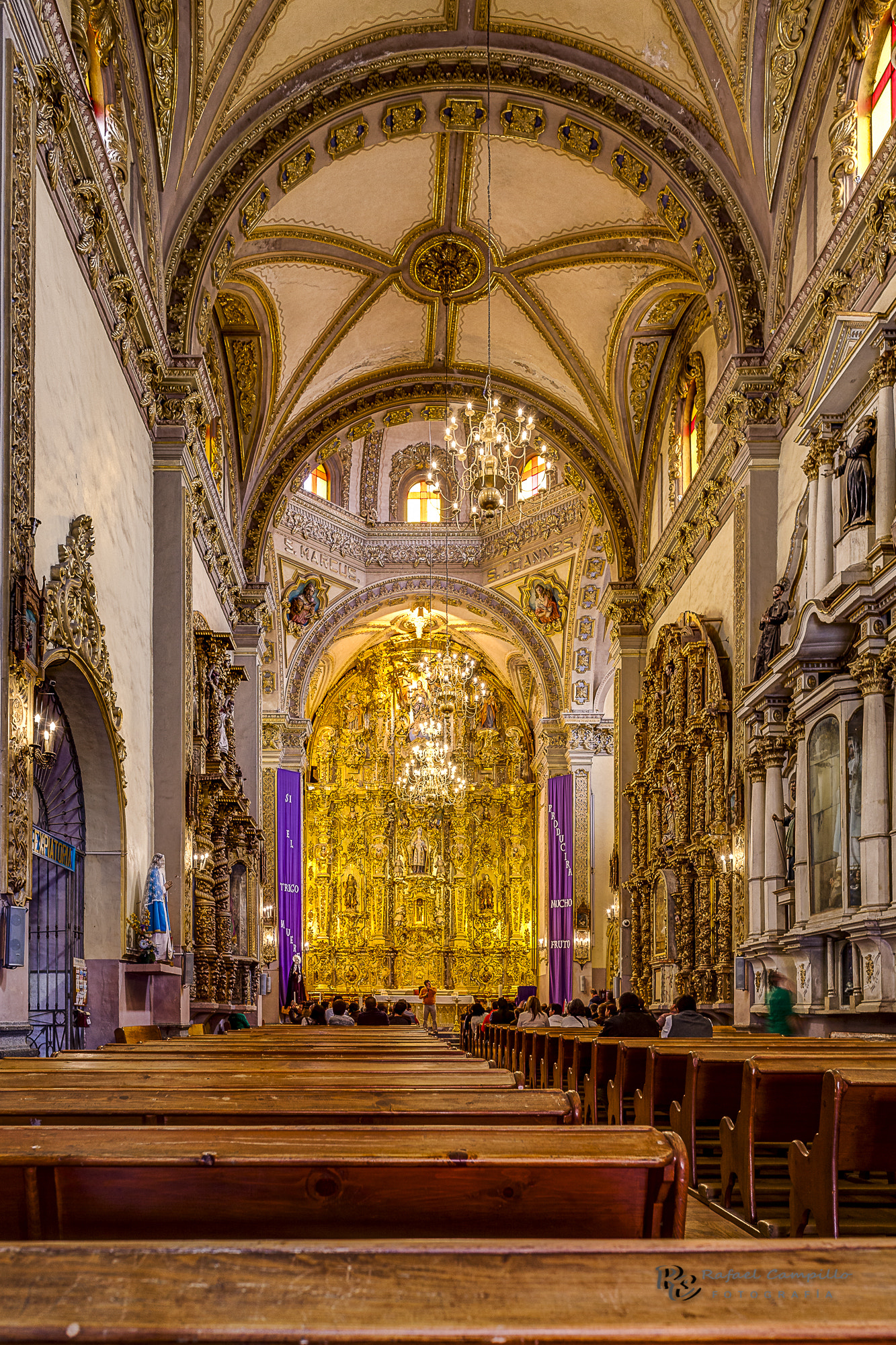 Canon EOS 5D Mark II + Canon EF 24mm F2.8 IS USM sample photo. Catedral san luis obispo photography