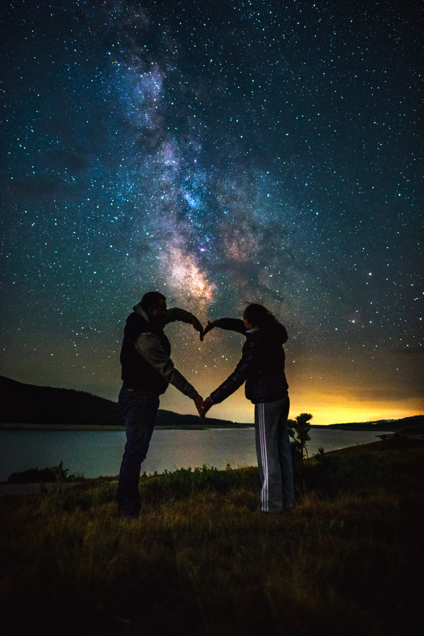 Samyang 12mm F2.8 ED AS NCS Fisheye sample photo. Love in the sky photography