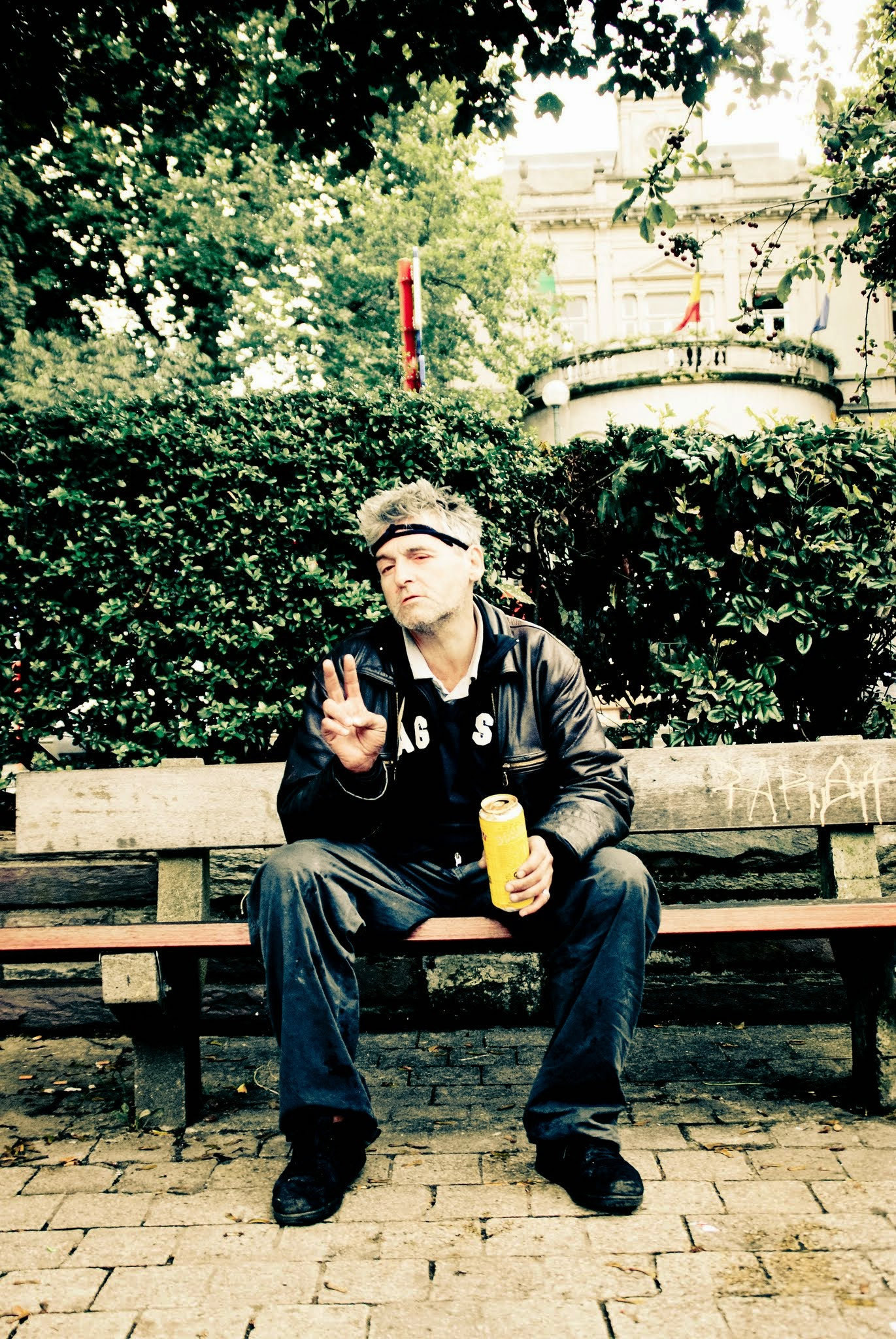 Nikon D80 sample photo. Homeless photography