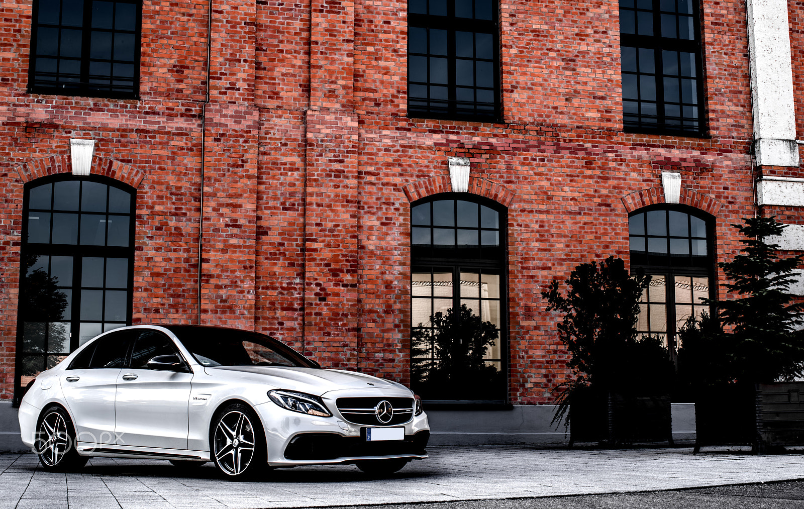 Nikon D5500 sample photo. Mercedes c63 amg photography