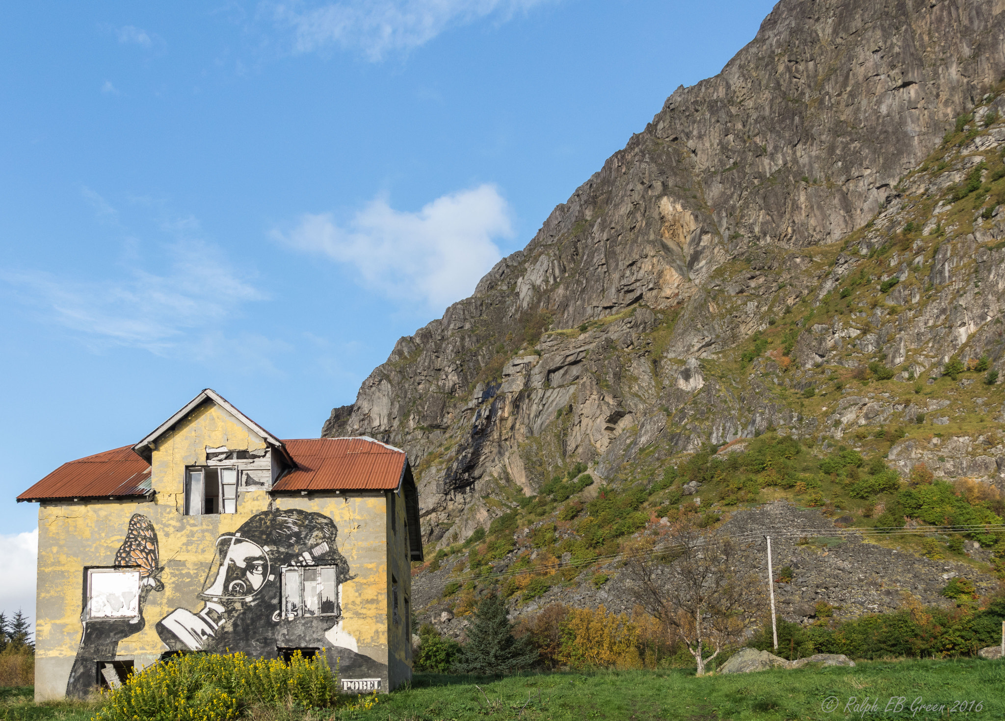Sigma 17-50mm F2.8 EX DC HSM sample photo. Lofoten street art by pobel photography