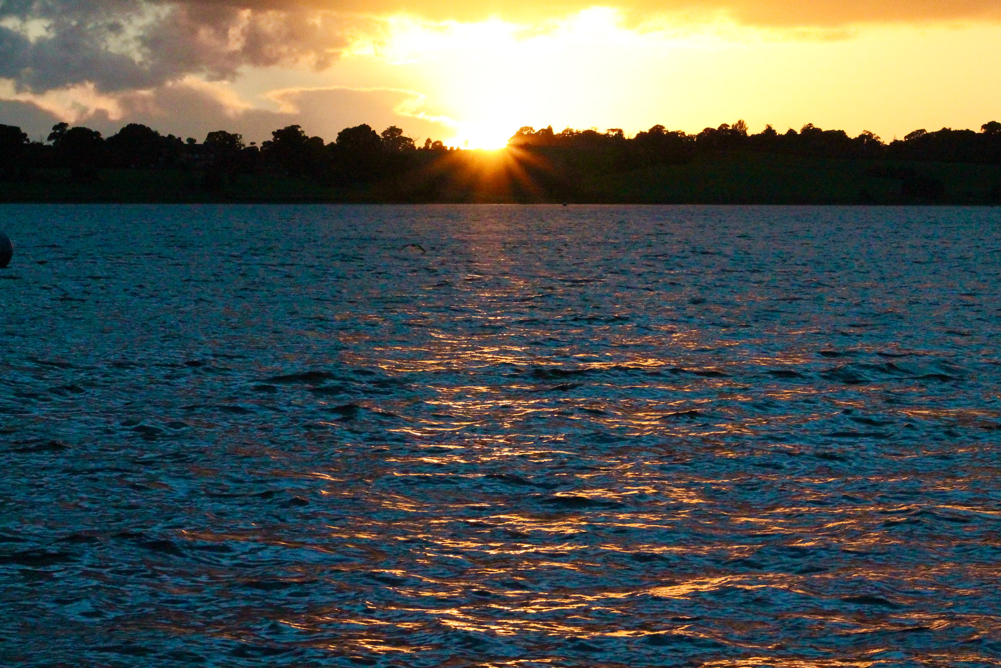Canon EF75-300mm f/4-5.6 sample photo. Cold sunset photography