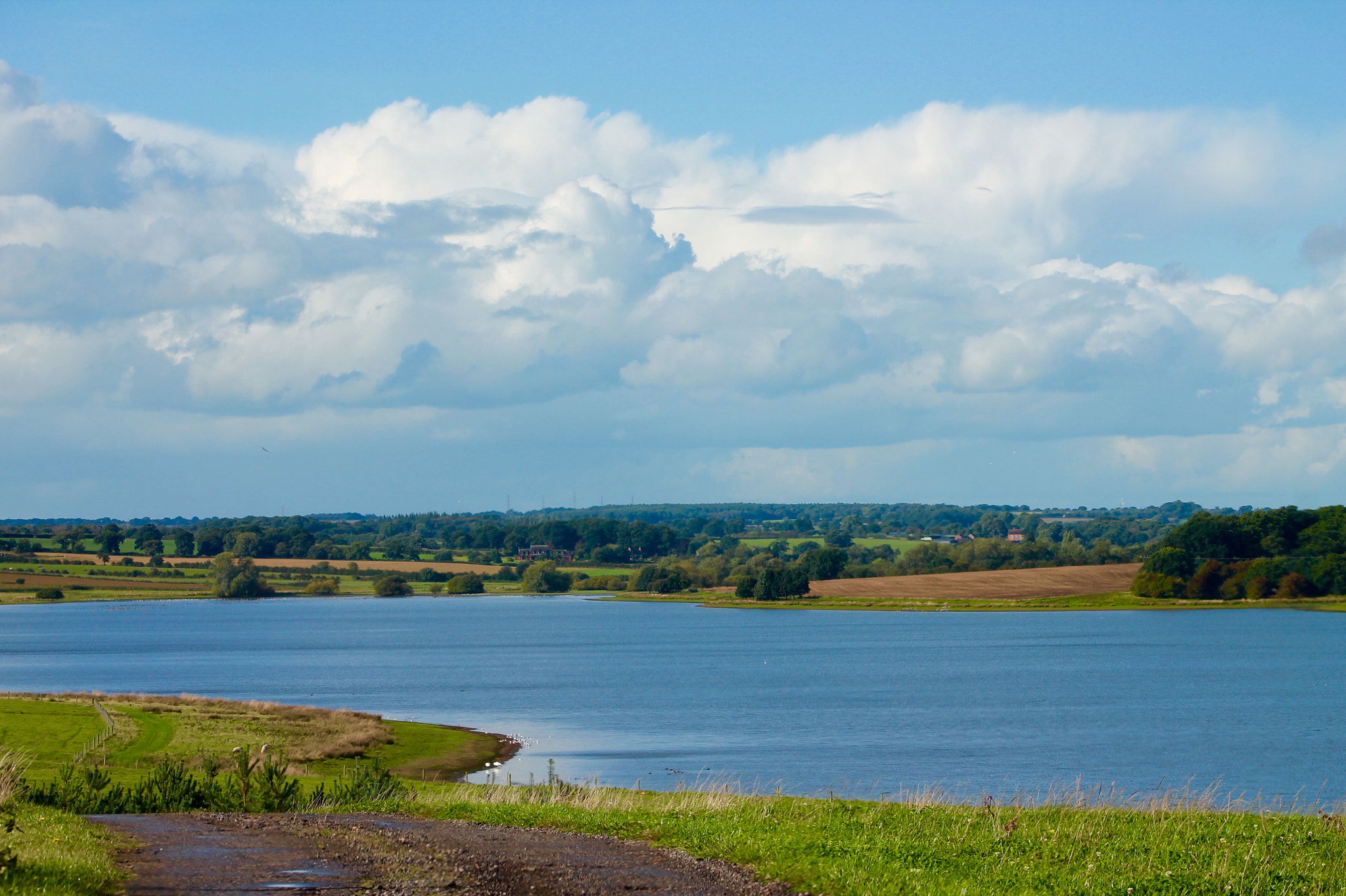 Canon EF75-300mm f/4-5.6 sample photo. Blithfield panorama from the west photography