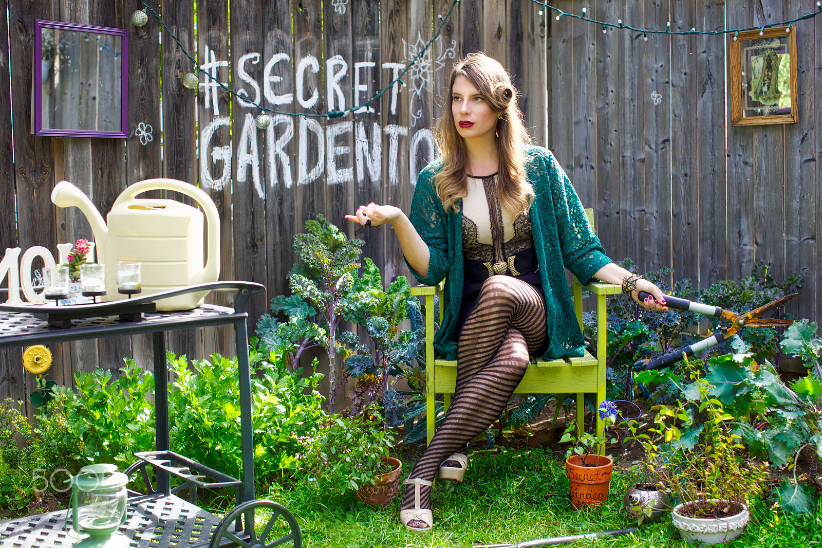Canon EOS 5DS R + Canon EF 50mm F1.2L USM sample photo. The secret happy garden photography