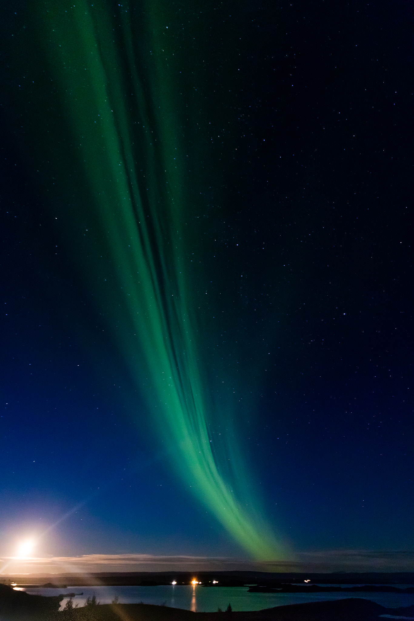 ICELAND-Mývatn-Northern Lights-Aurora Borealis