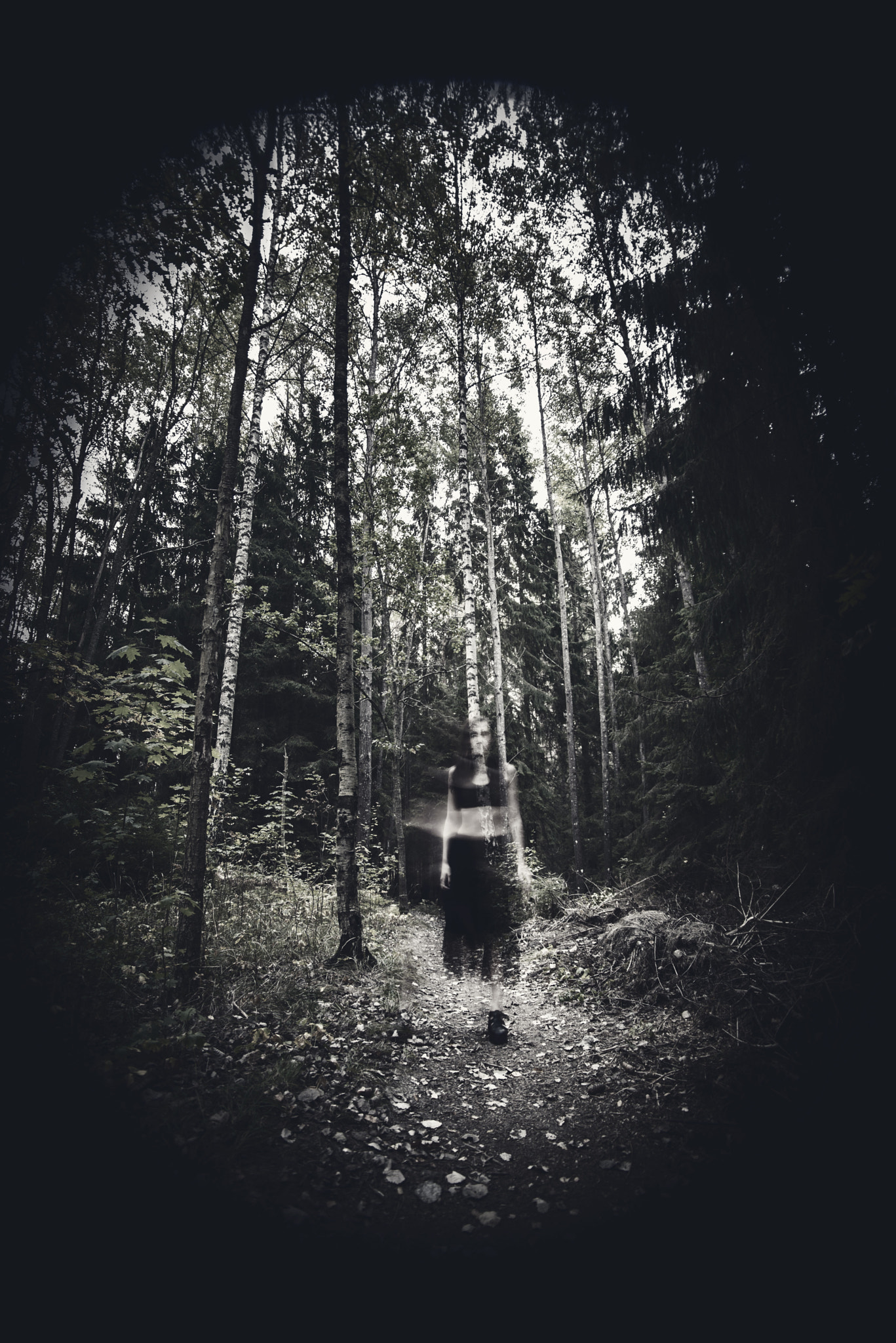 Sigma 17-70mm F2.8-4.5 DC Macro Asp. IF sample photo. Haunting head, ghostly heart photography