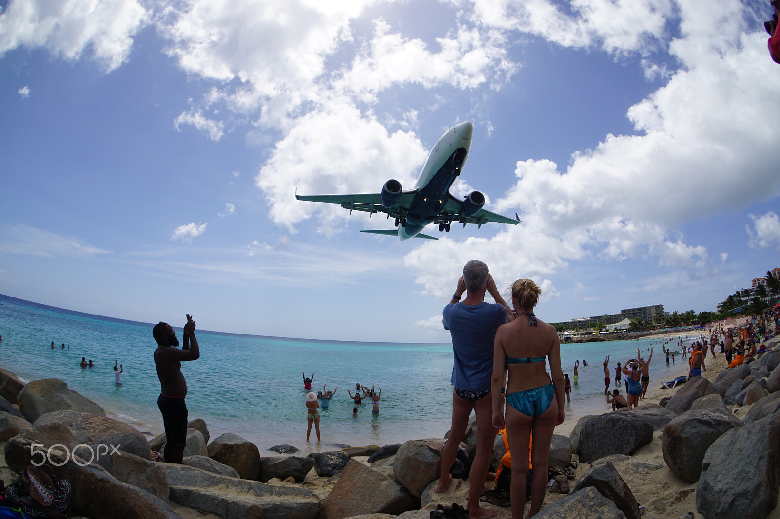 Sony a6000 + Sony E 16mm F2.8 sample photo. The most dangerous air strip of st. maarten photography