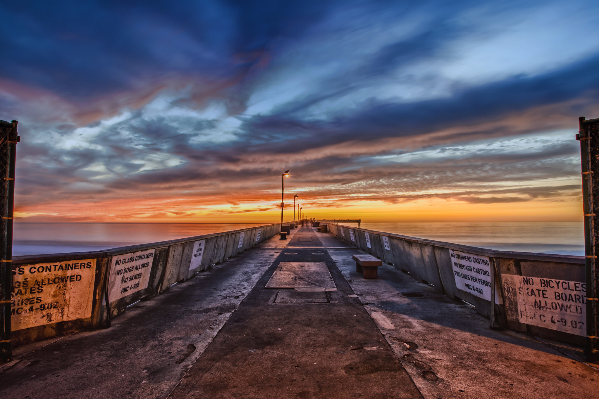 Canon EOS-1D Mark III sample photo. Pacifica pier photography