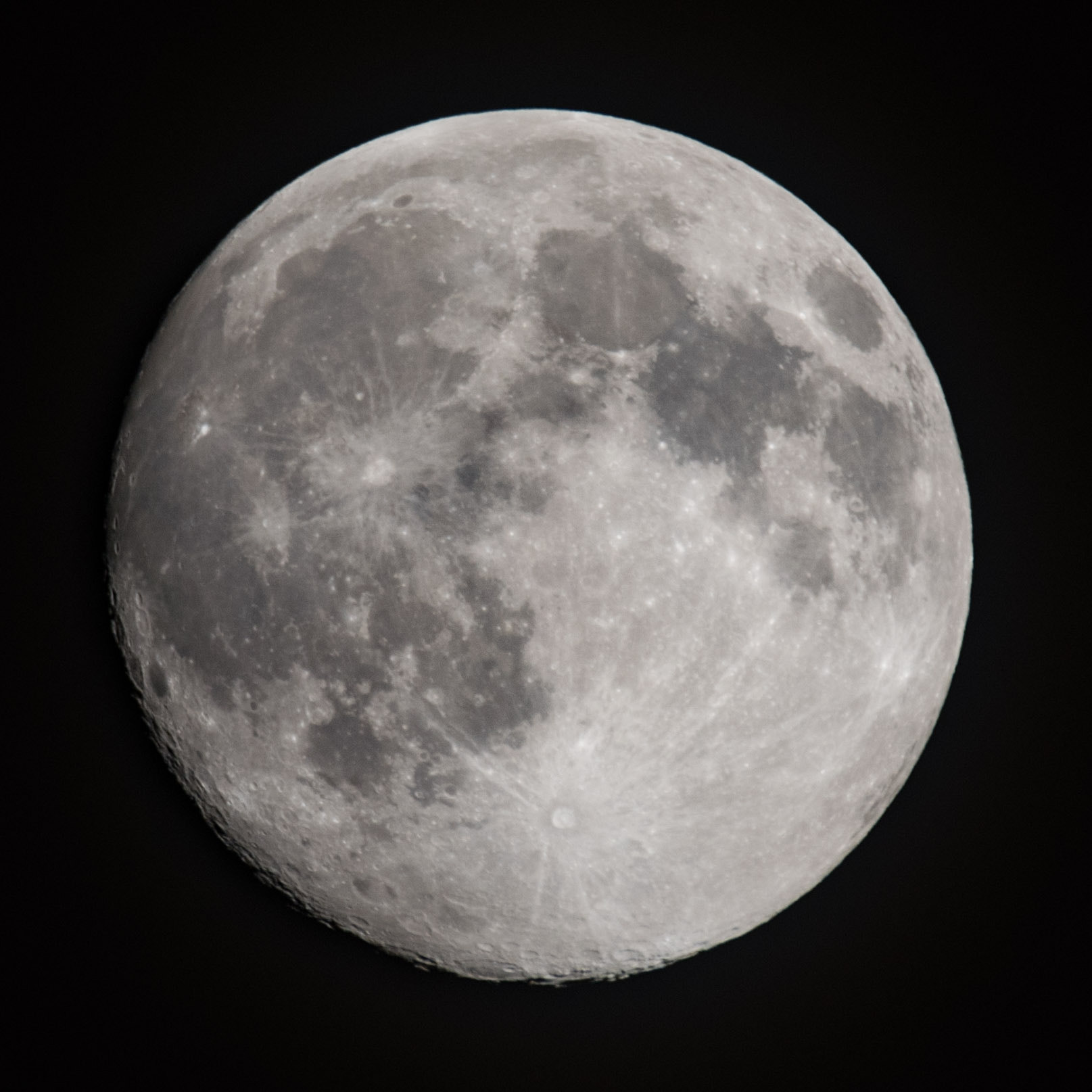 Nikon D5500 sample photo. Full moon photography