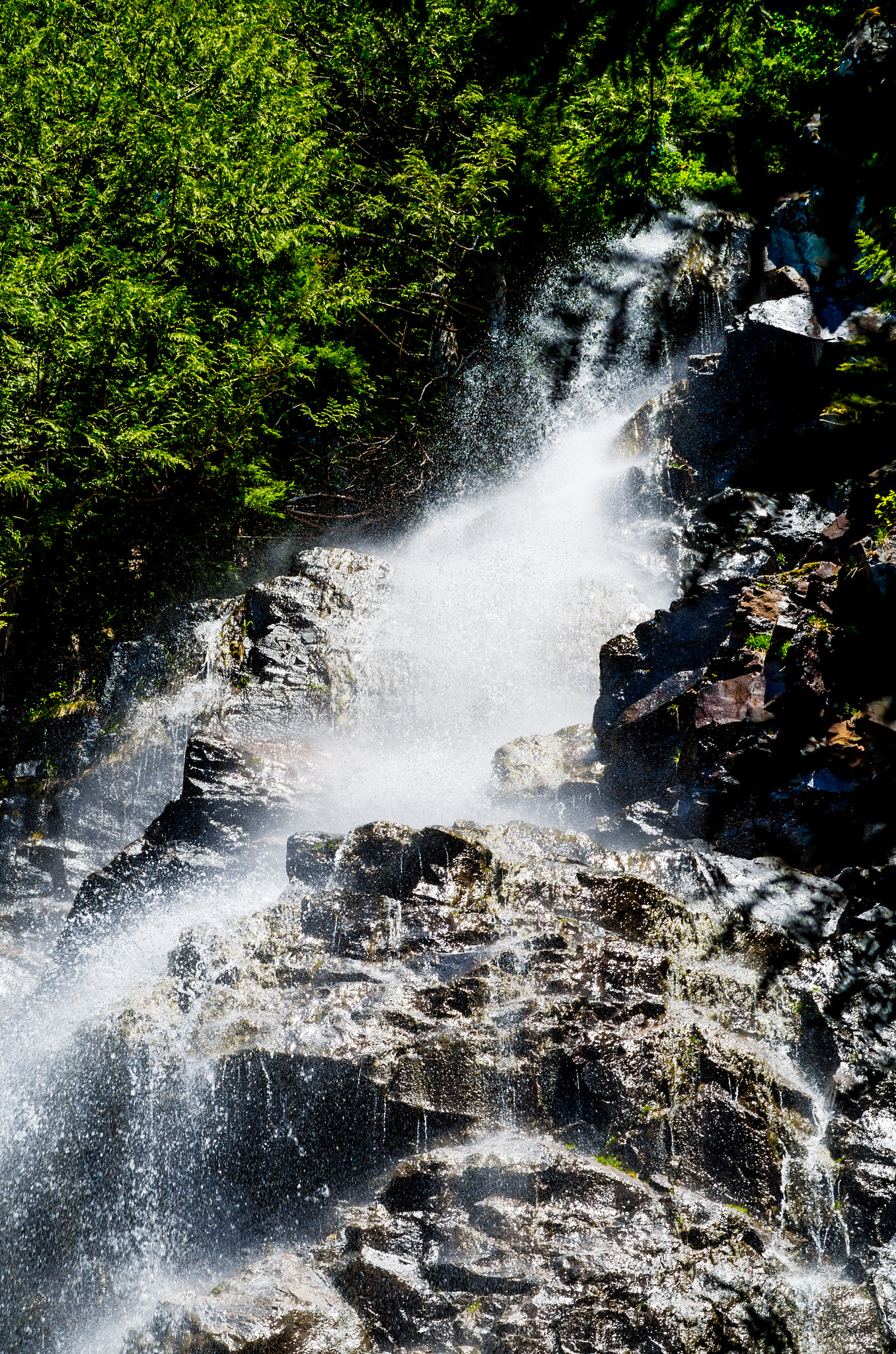 Pentax smc D-FA 100mm F2.8 Macro WR sample photo. Teneriffe cascade.jpg photography