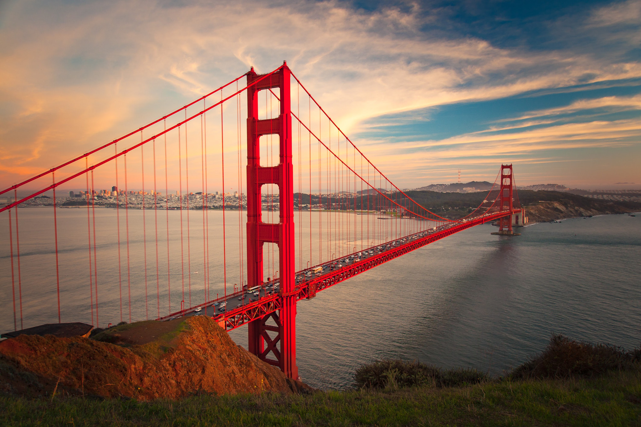 Sony Alpha DSLR-A700 sample photo. Golden gate photography