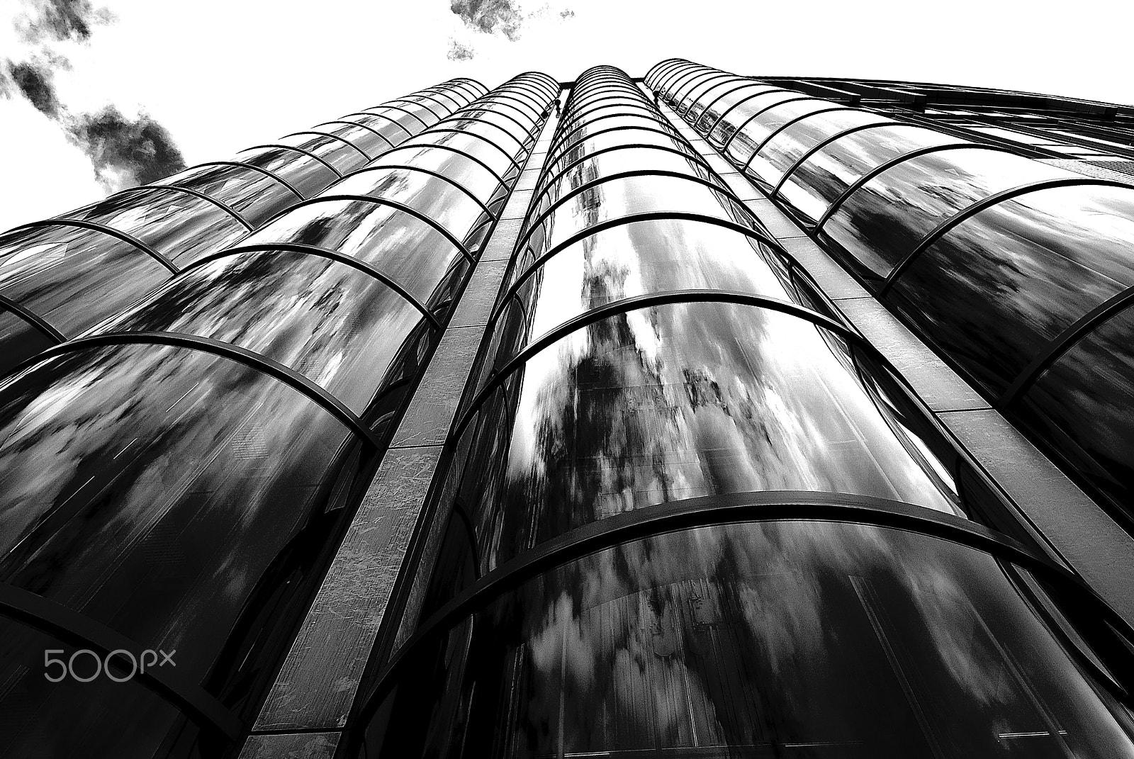 Nikon D200 sample photo. Building to the sky～そらへのビル～ photography